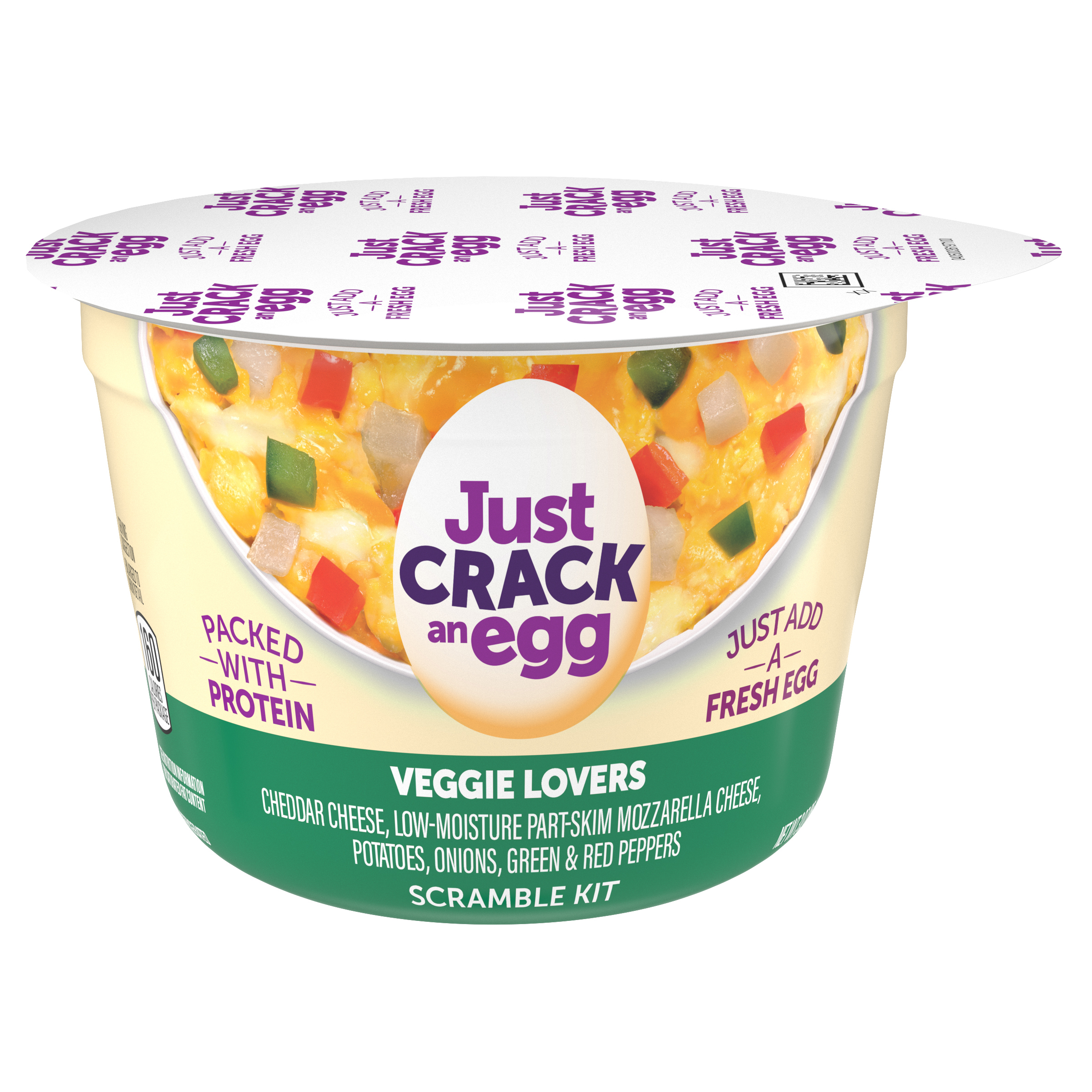 Veggie Lovers Scramble Kit | JUST CRACK AN EGG | United States