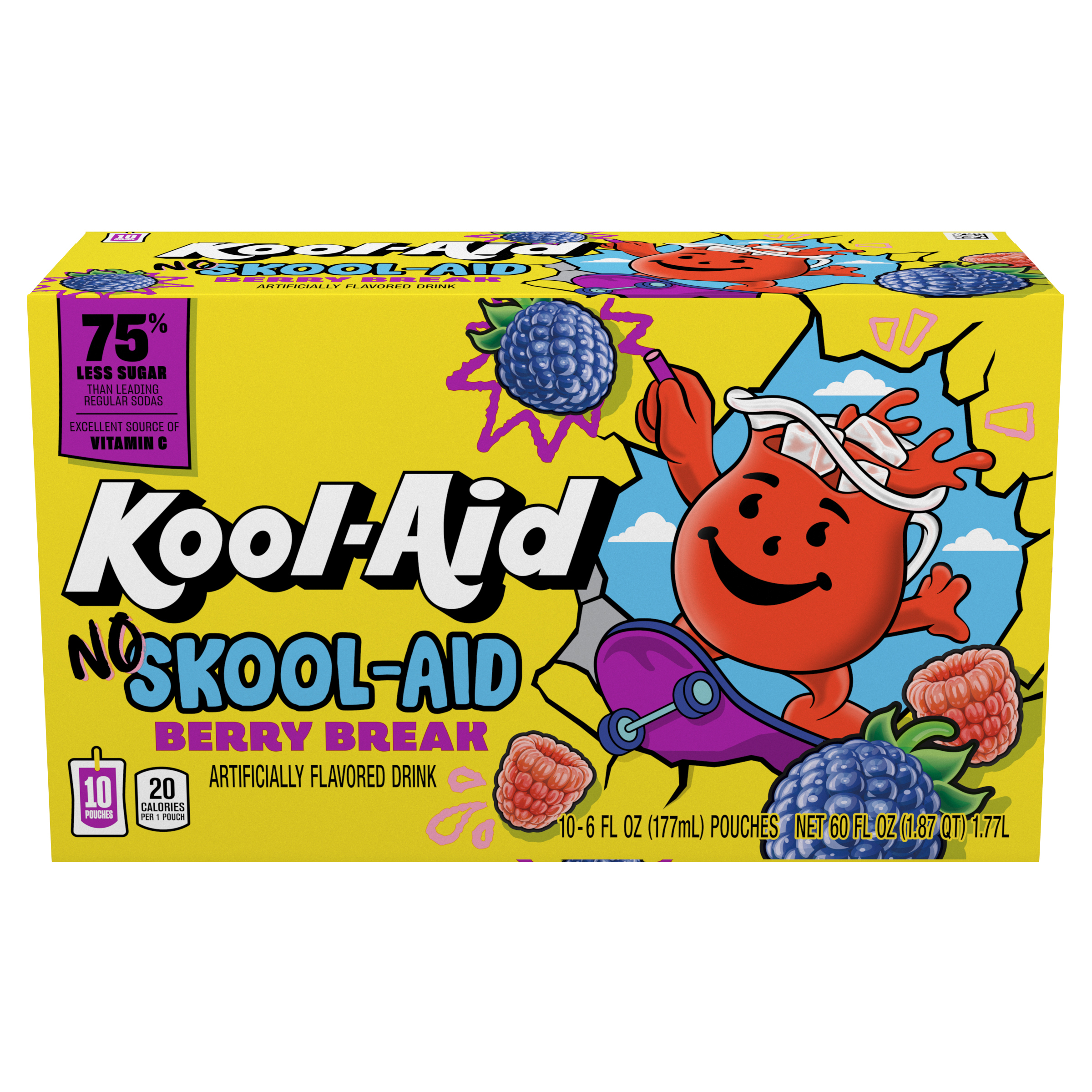 No Skool-Aid Berry Break Artificially Flavored Drink | KOOL