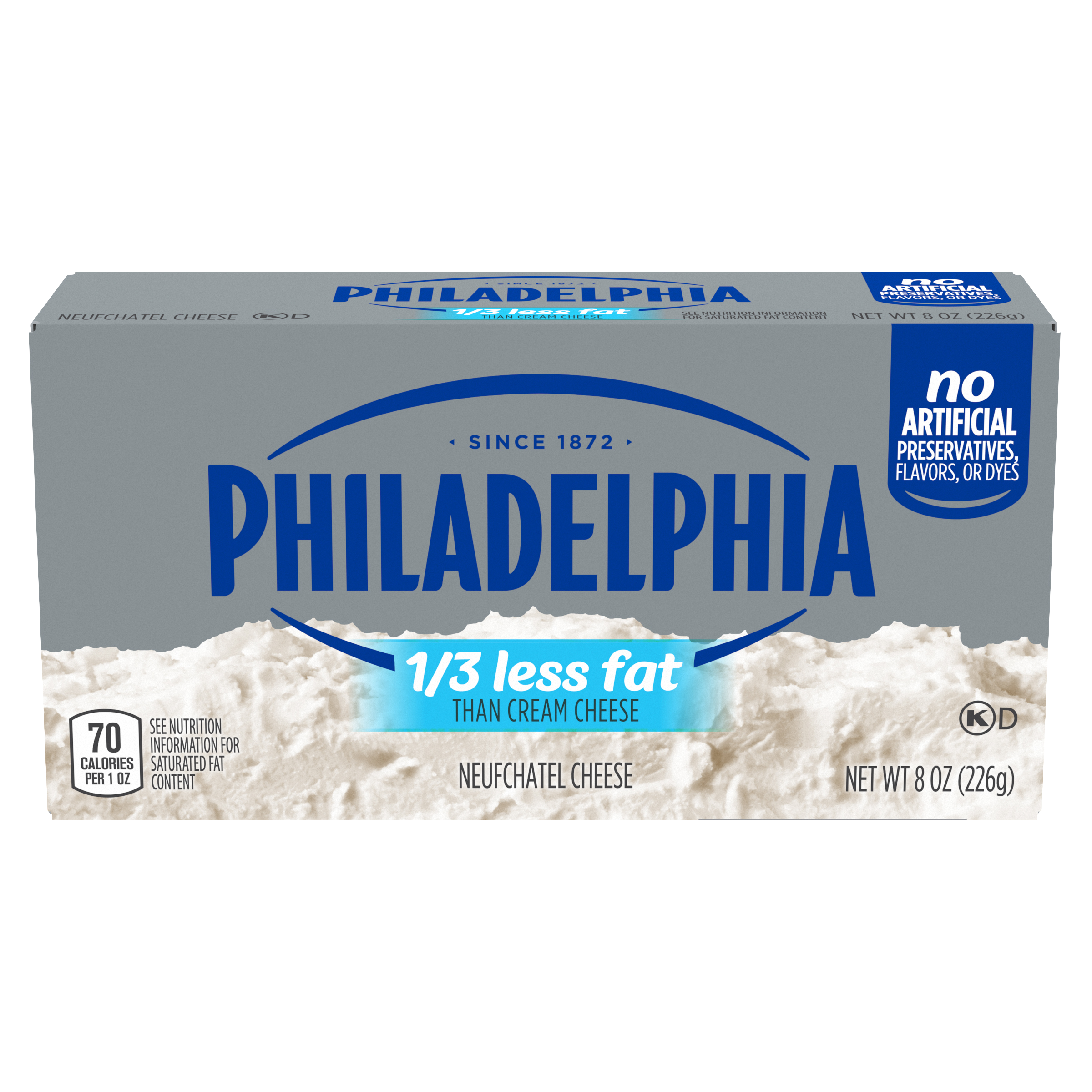 Neufchatel Cheese with a Third Less Fat than Cream Cheese