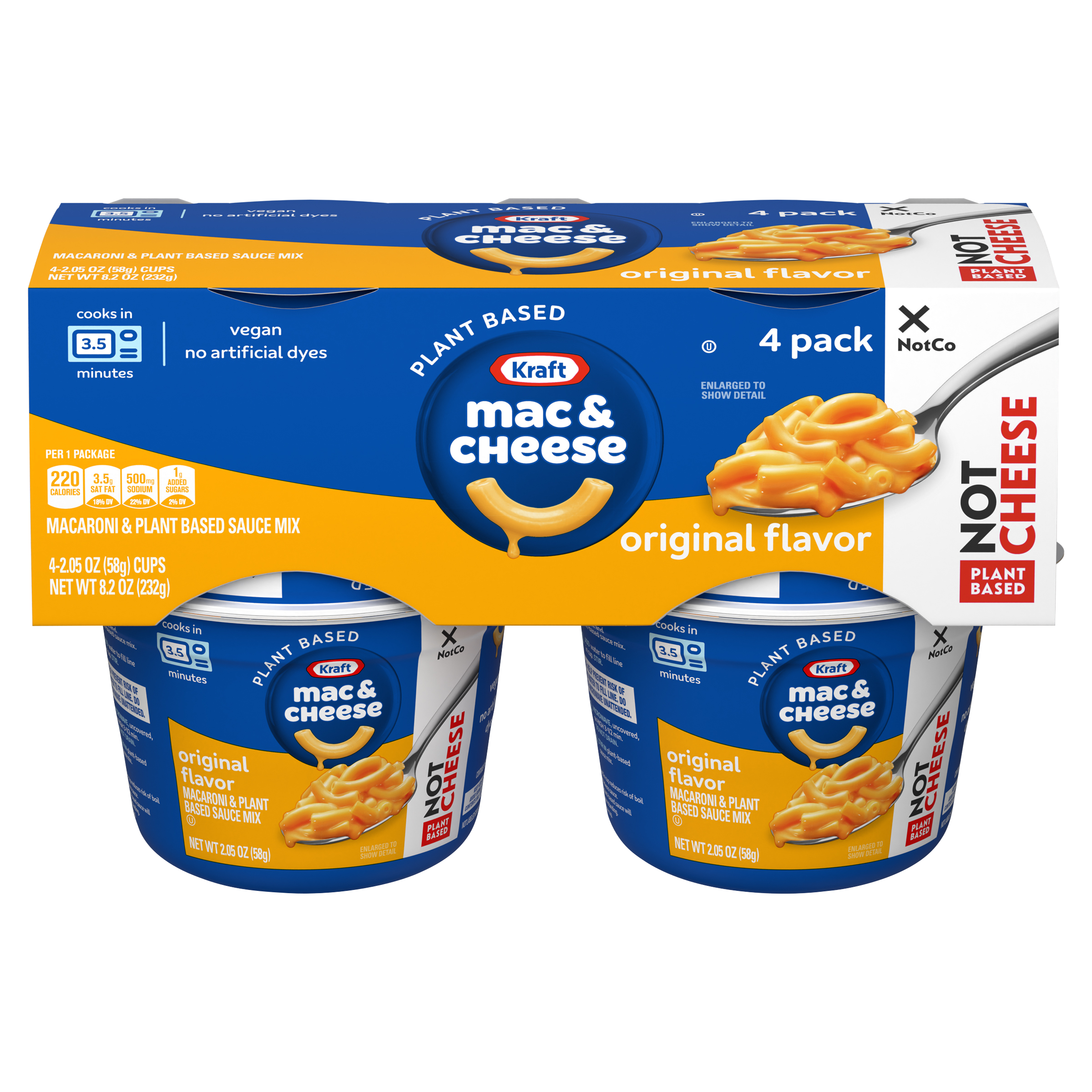 Original Flavor Plant Based Mac & Cheese | KRAFT HEINZ NOTCO