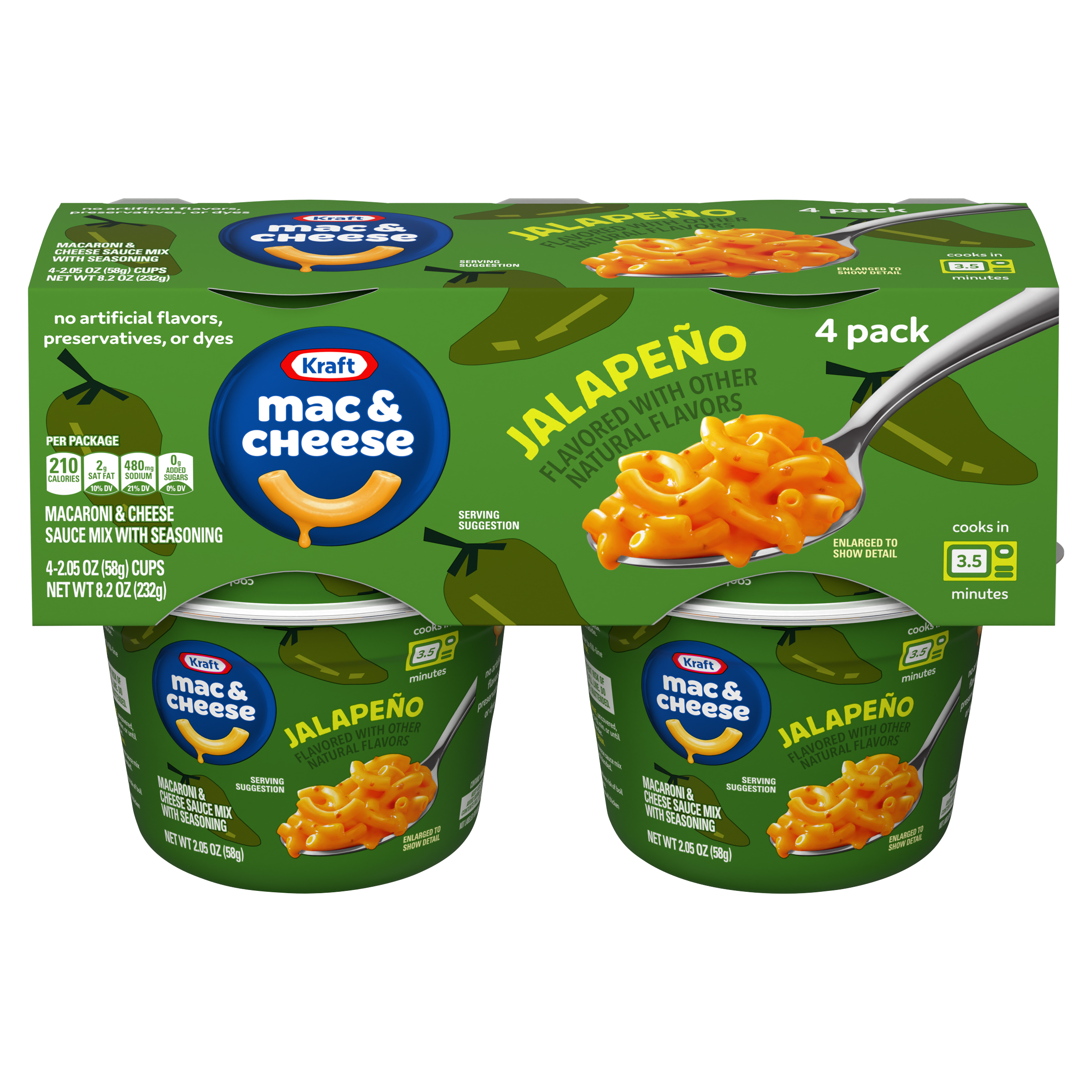 Jalapeño Flavored Mac & Cheese Macaroni and Cheese Dinner | KRAFT