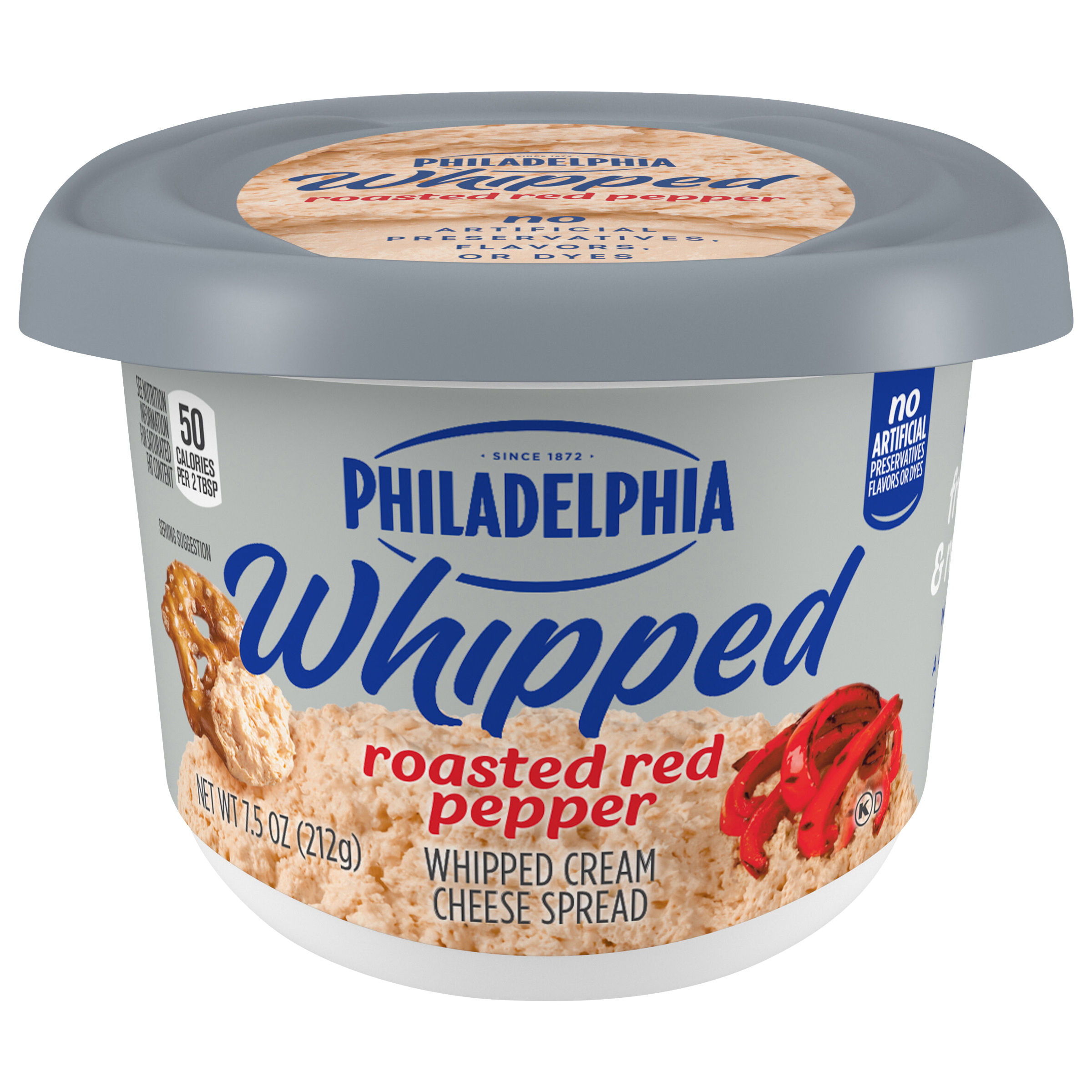 Roasted Red Pepper Whipped Cream Cheese Spread | Philadelphia