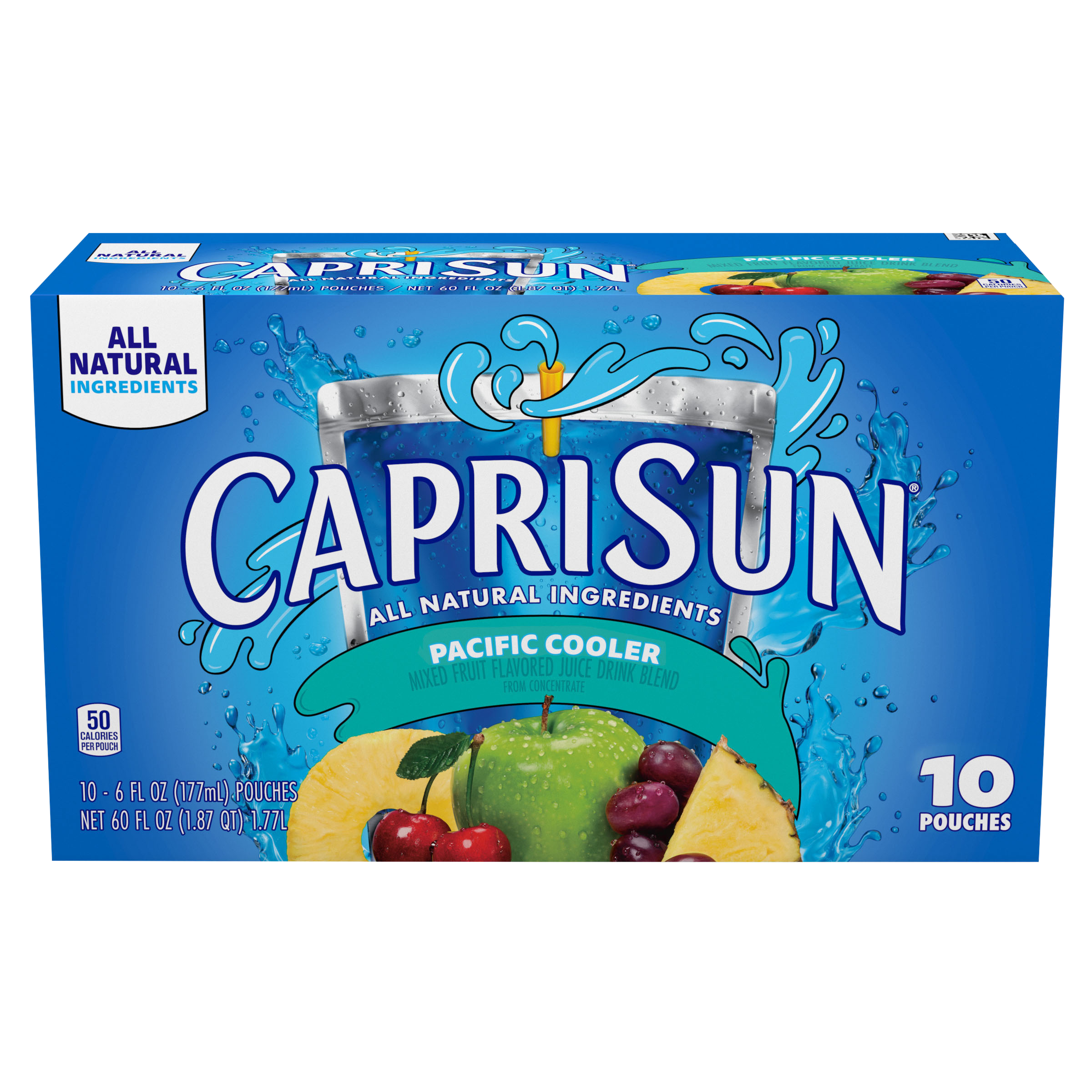 Pacific Cooler Mixed Fruit Naturally Flavored Juice Drink Blend | Capri Sun  | United States | Products - Heinz