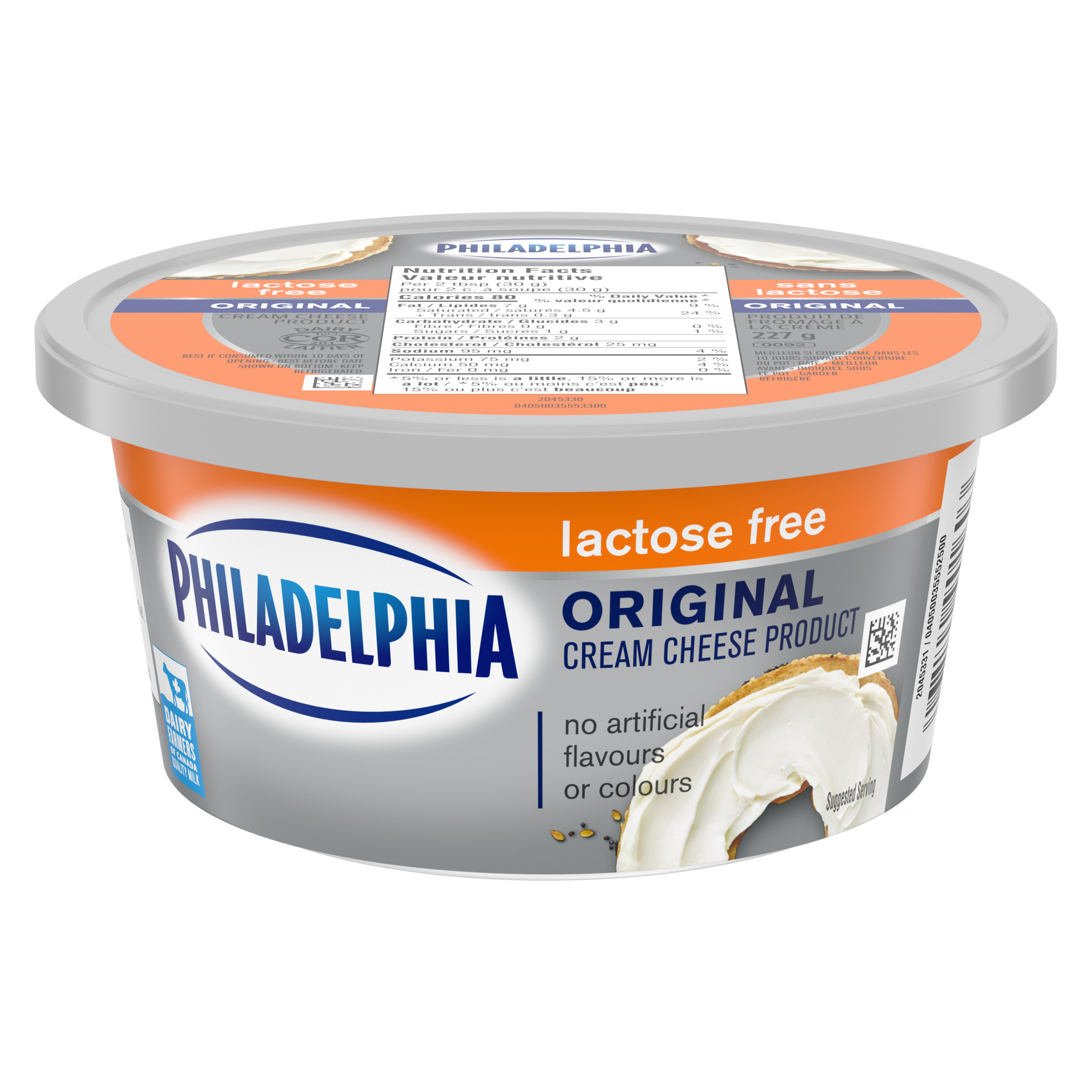 Original Lactose Free Cream Cheese Product | Philadelphia | Canada
