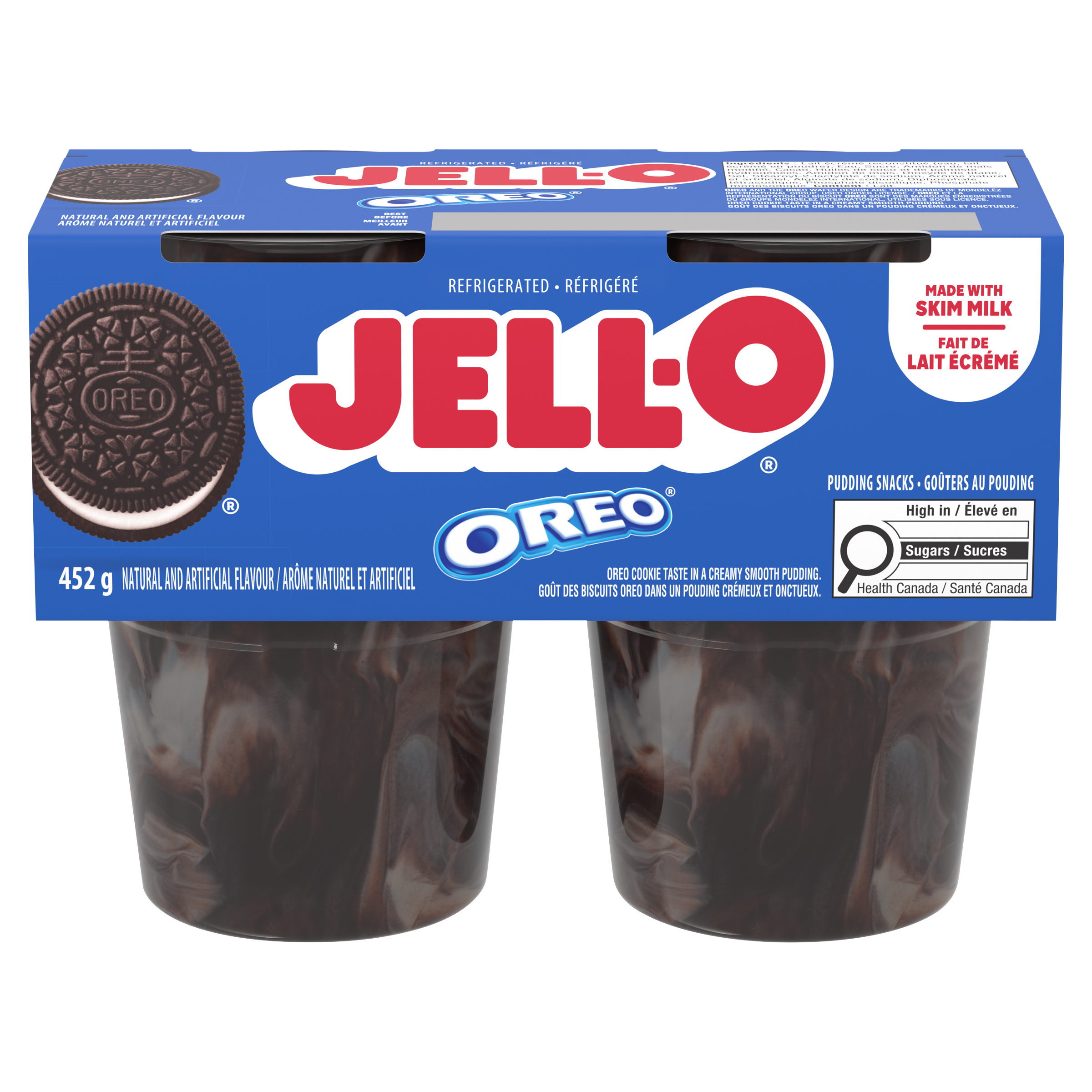 Oreo Ready-To-Eat Refrigerated Pudding Snacks | Jell-O | Canada