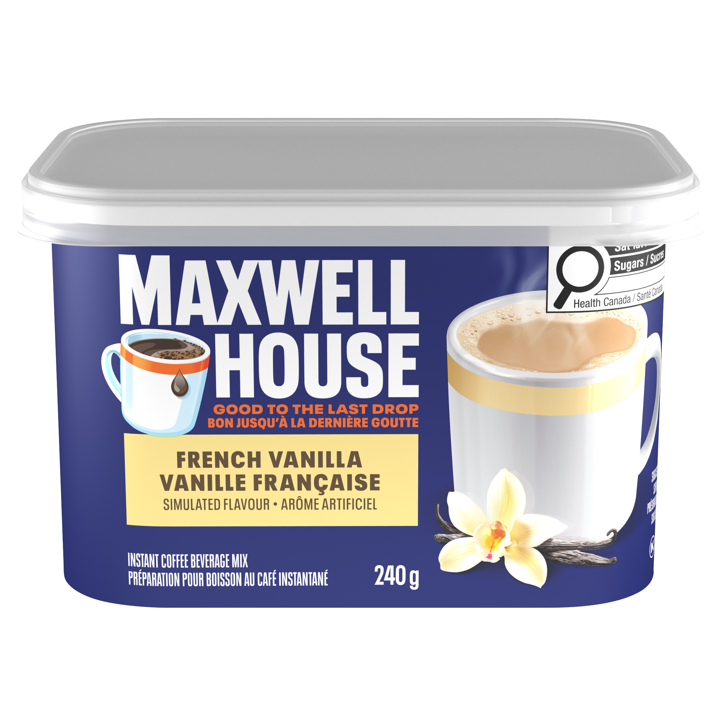 French Vanilla Instant Coffee Beverage Mix | Maxwell House