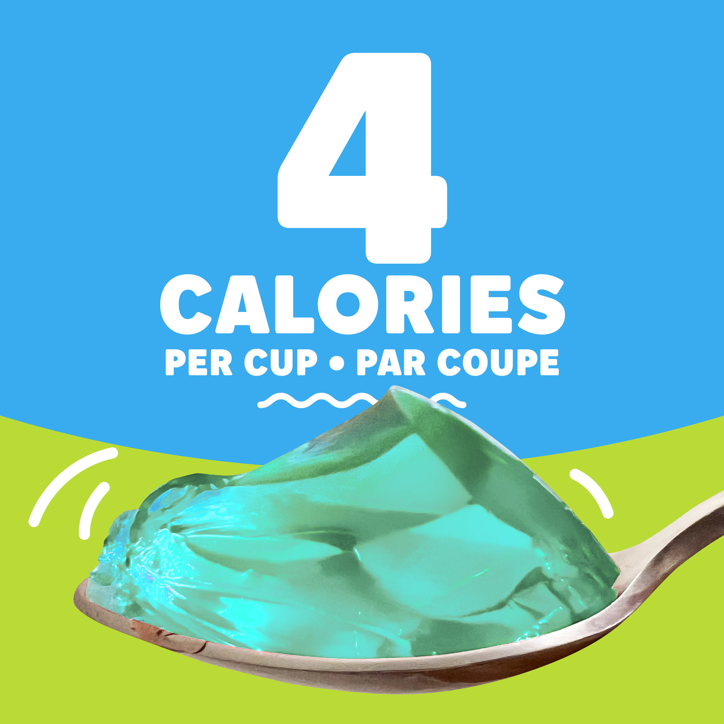 Lemon-Lime No Sugar Added Refrigerated Ready-To-Eat Gel Snack Cups