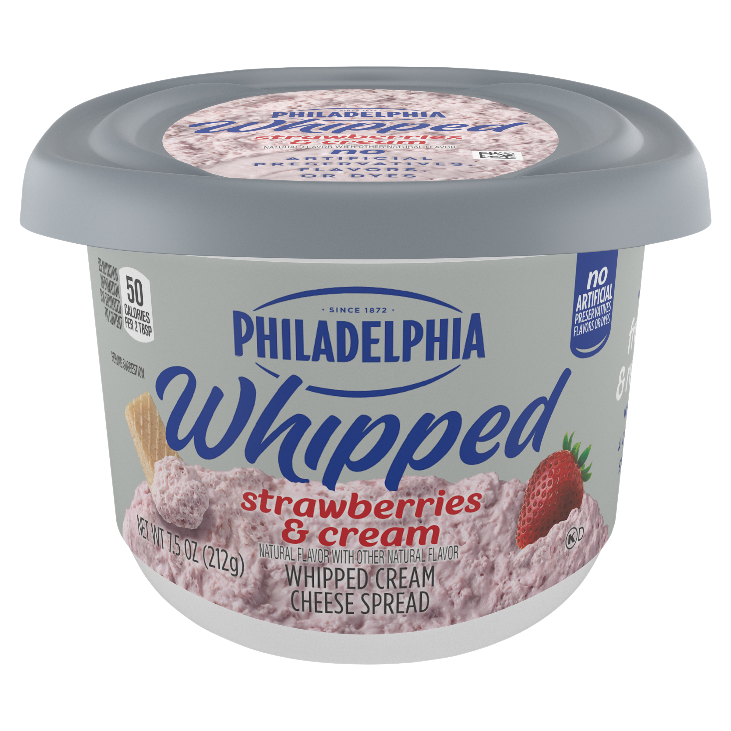 Strawberries & Cream Whipped Cream Cheese Spread | Philadelphia