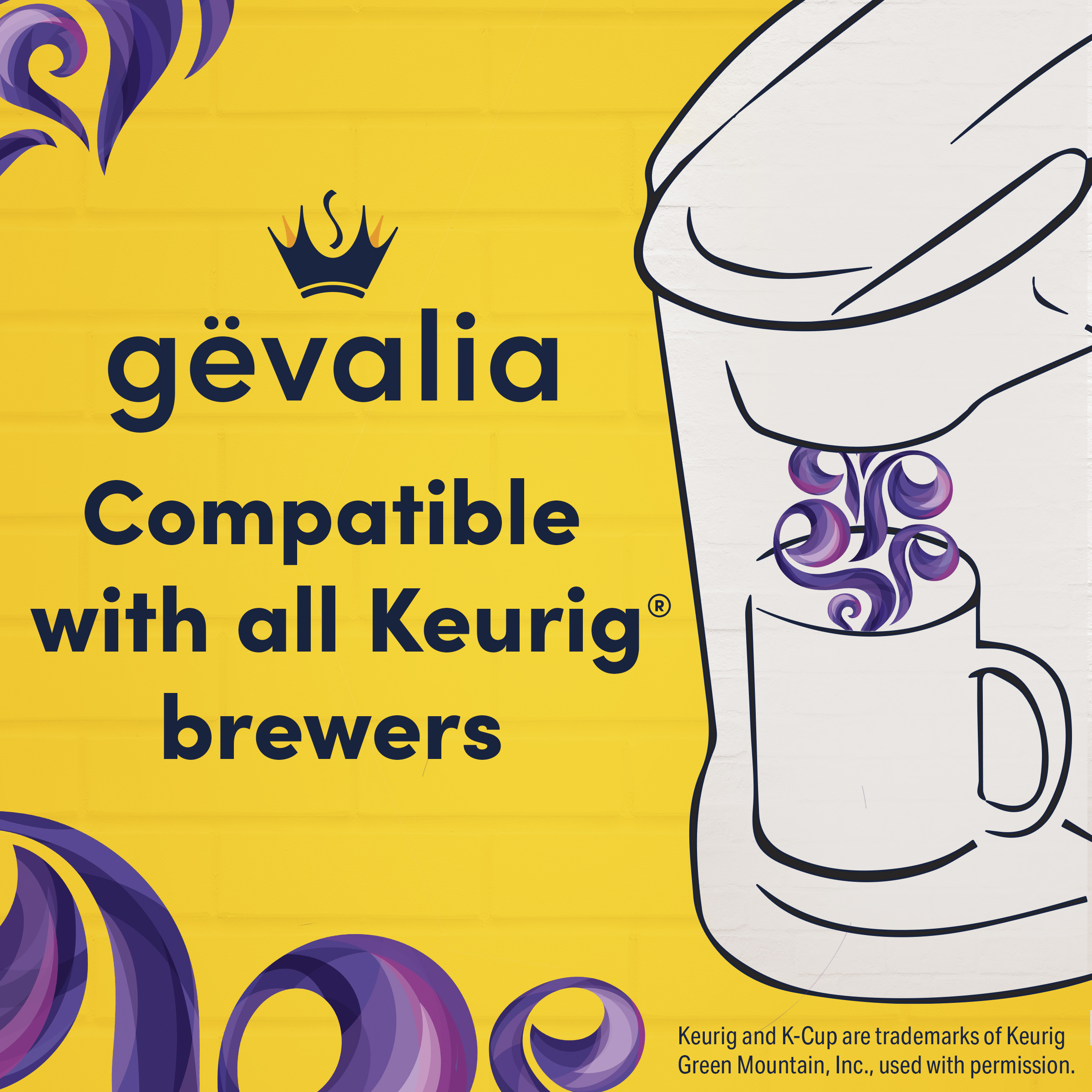 Majestic Roast Bold Roast K‐Cup® Coffee Pods | GEVALIA | United