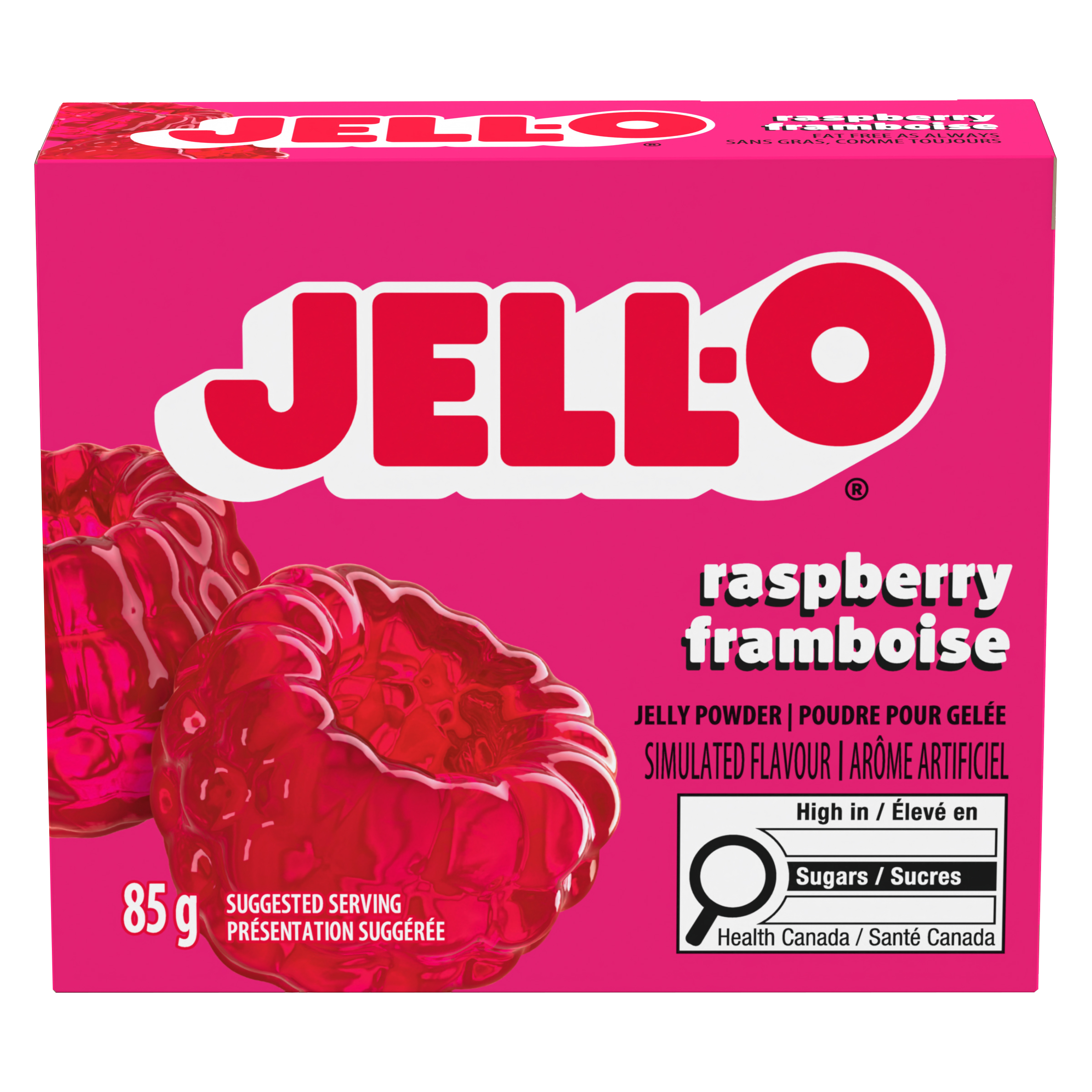 Raspberry Jelly Powder Mix | Jell-O | Canada | Products - Heinz