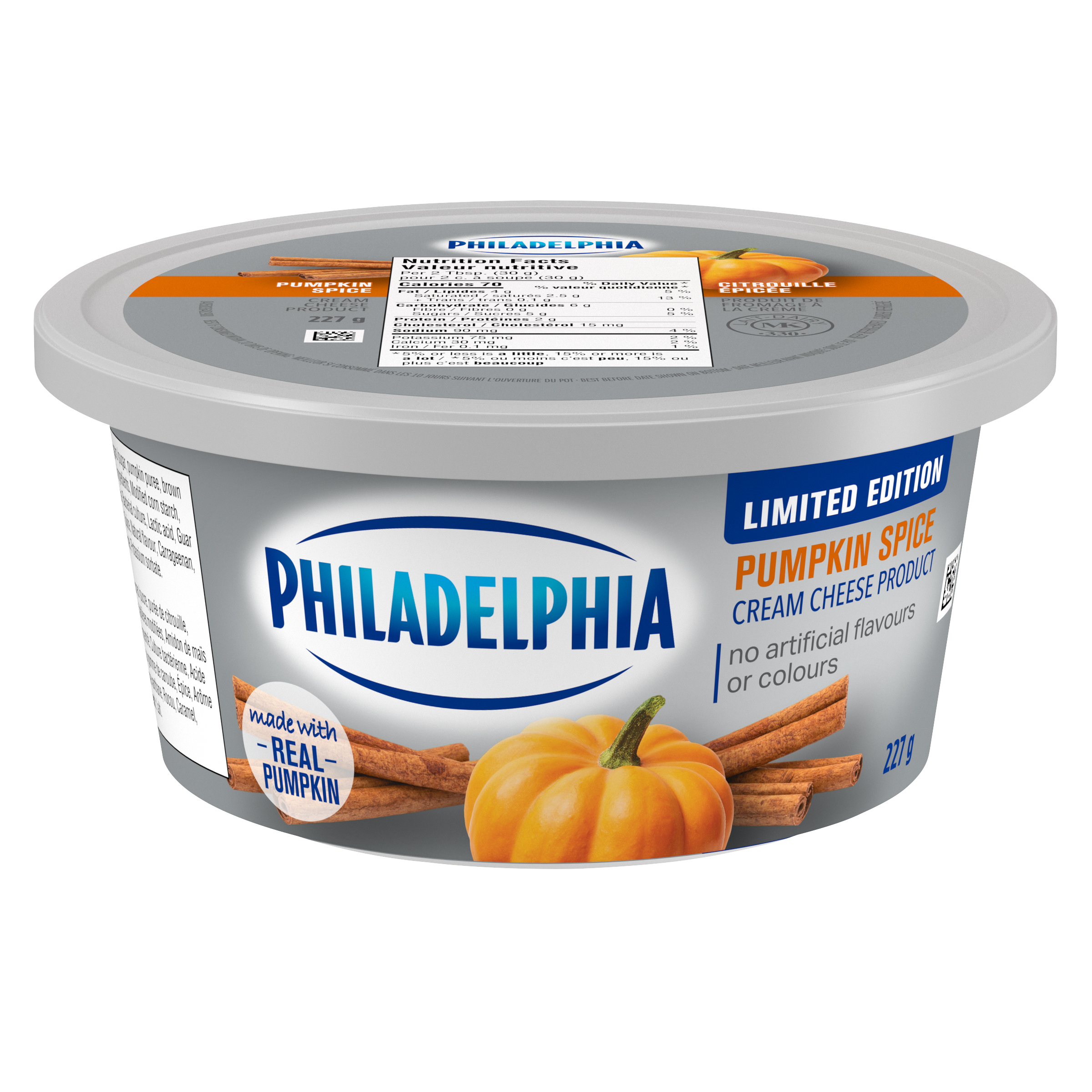 Pumpkin Spice Cream Cheese Product | Philadelphia | Canada