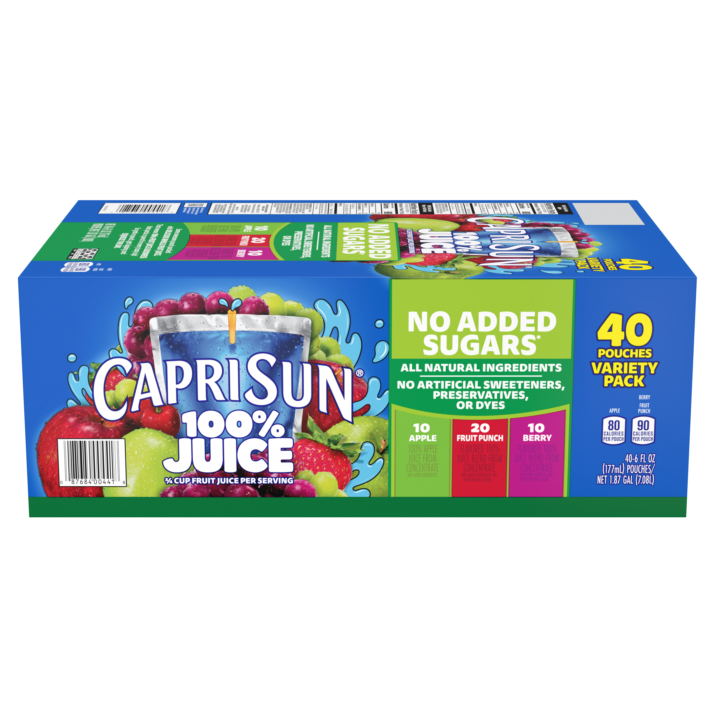 Fruit Punch, Berry & Apple Naturally Flavored Juice Variety Pack