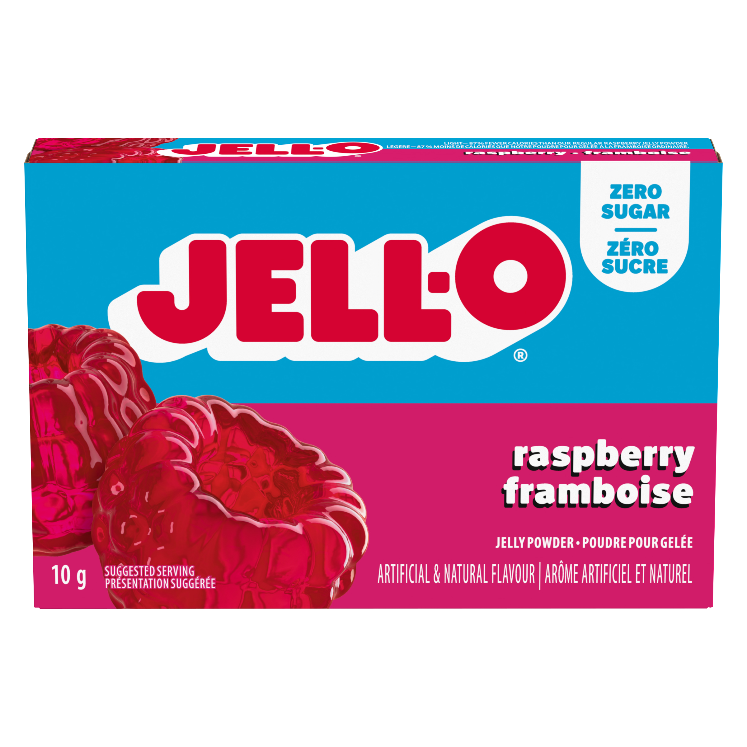 Zero Sugar Raspberry Jelly Powder Mix | Jell-O | Canada | Products