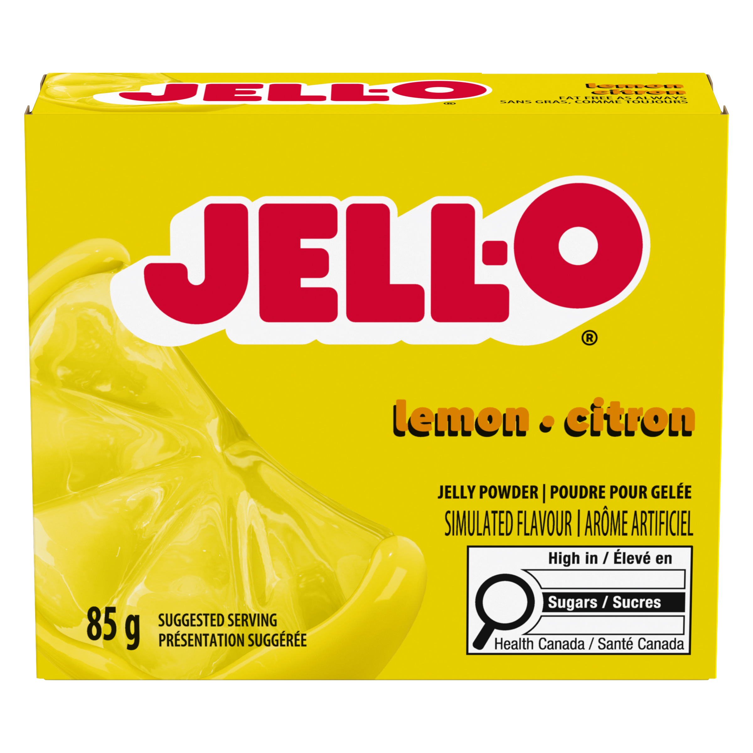 Lemon Jelly Powder Mix | Jell-O | Canada | Products - Heinz® Canada