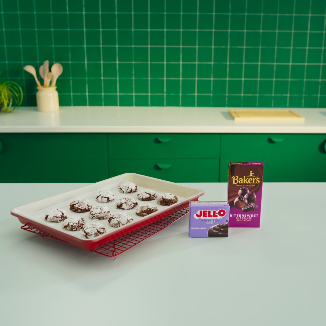 Chocolate Crinkle Cookies | Jell-O | United States | Recipes