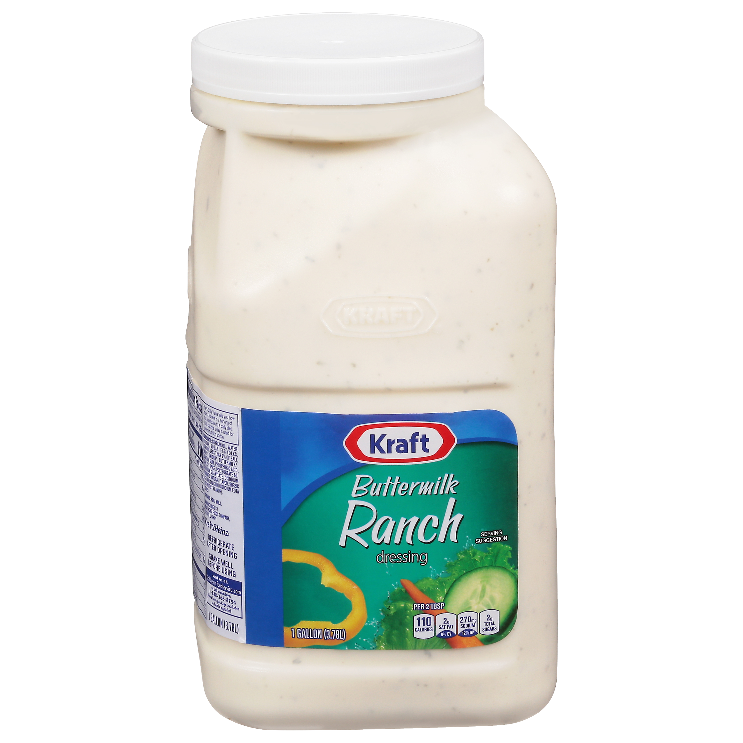 Kraft Buttermilk Ranch Dressing, 4/1 gal Case (Jug), 1 GA | Away From Home Kraft Buttermilk Ranch Dressing, 4/1 gal Case (Jug), 1 GA | Away From Home