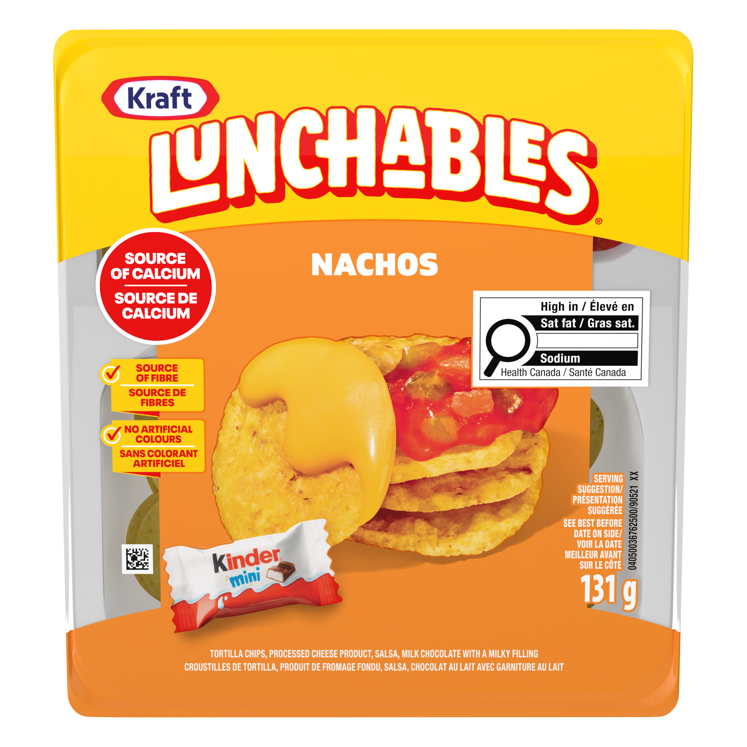 Nachos With Salsa And Nacho Cheese | Lunchables