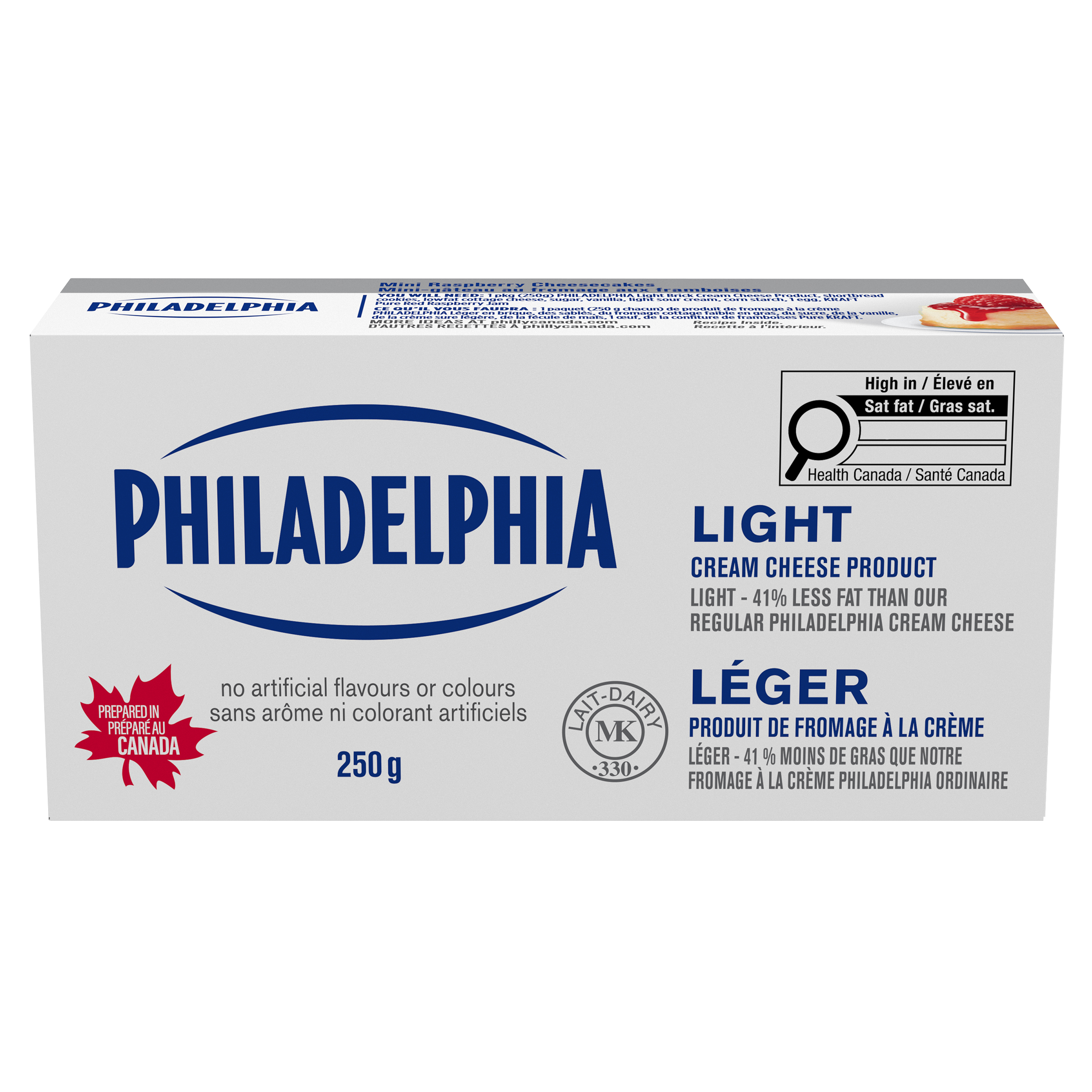 Light Cream Cheese Product | Philadelphia | Canada | Products