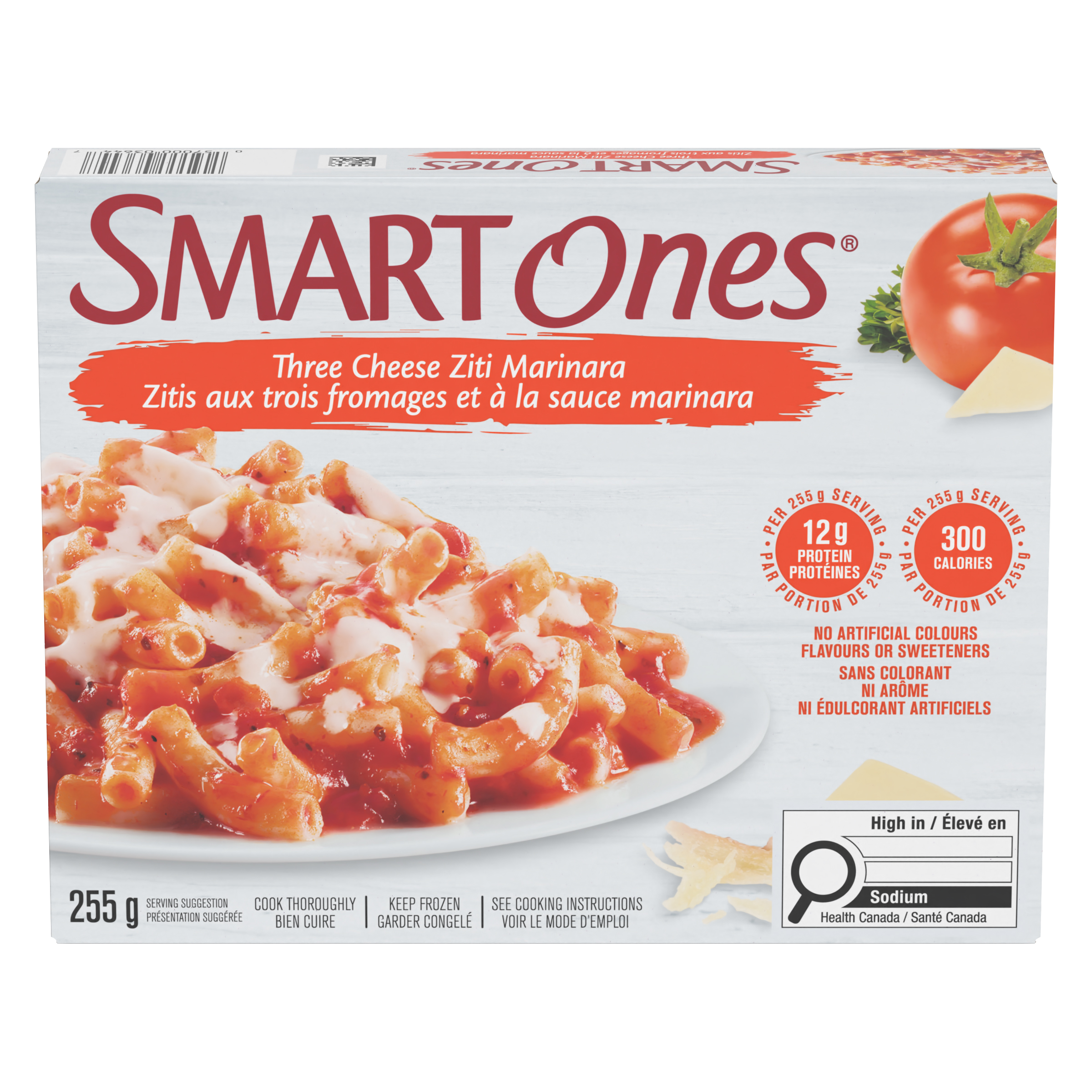 Three Cheese Ziti Marinara Frozen Meal | SMART ONES | Canada