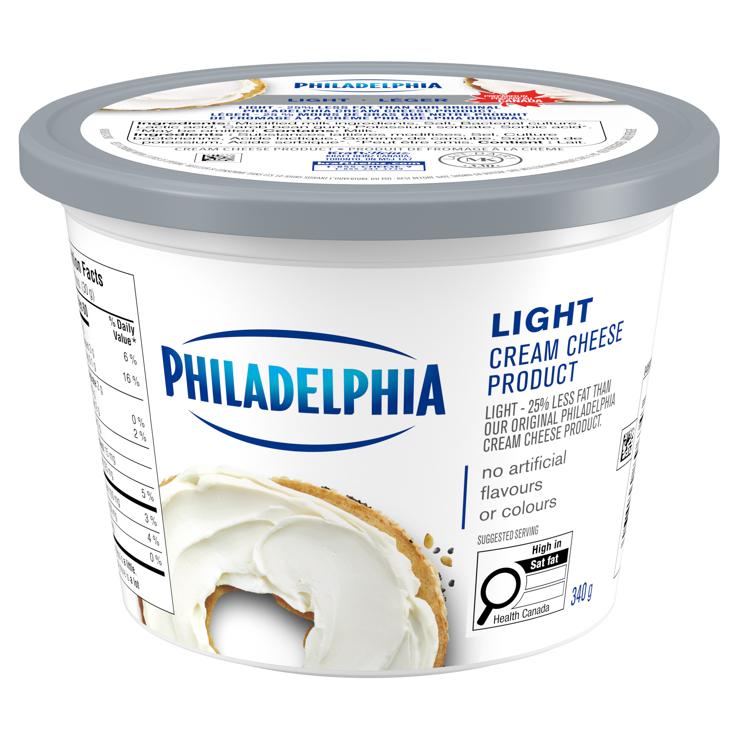 Light Cream Cheese Product | Philadelphia | Canada | Products