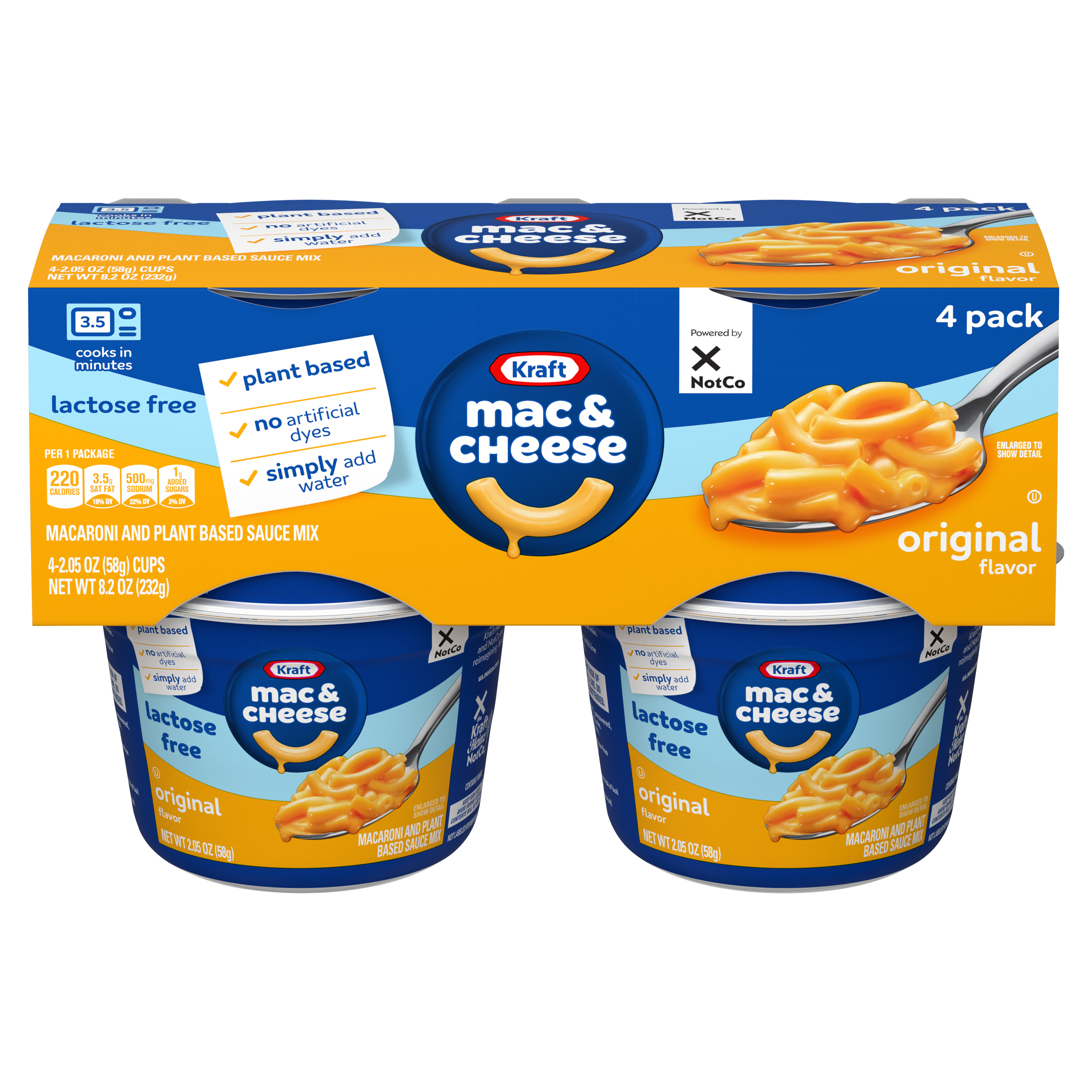 Original Flavor Plant Based Mac & Cheese | KRAFT HEINZ NOTCO