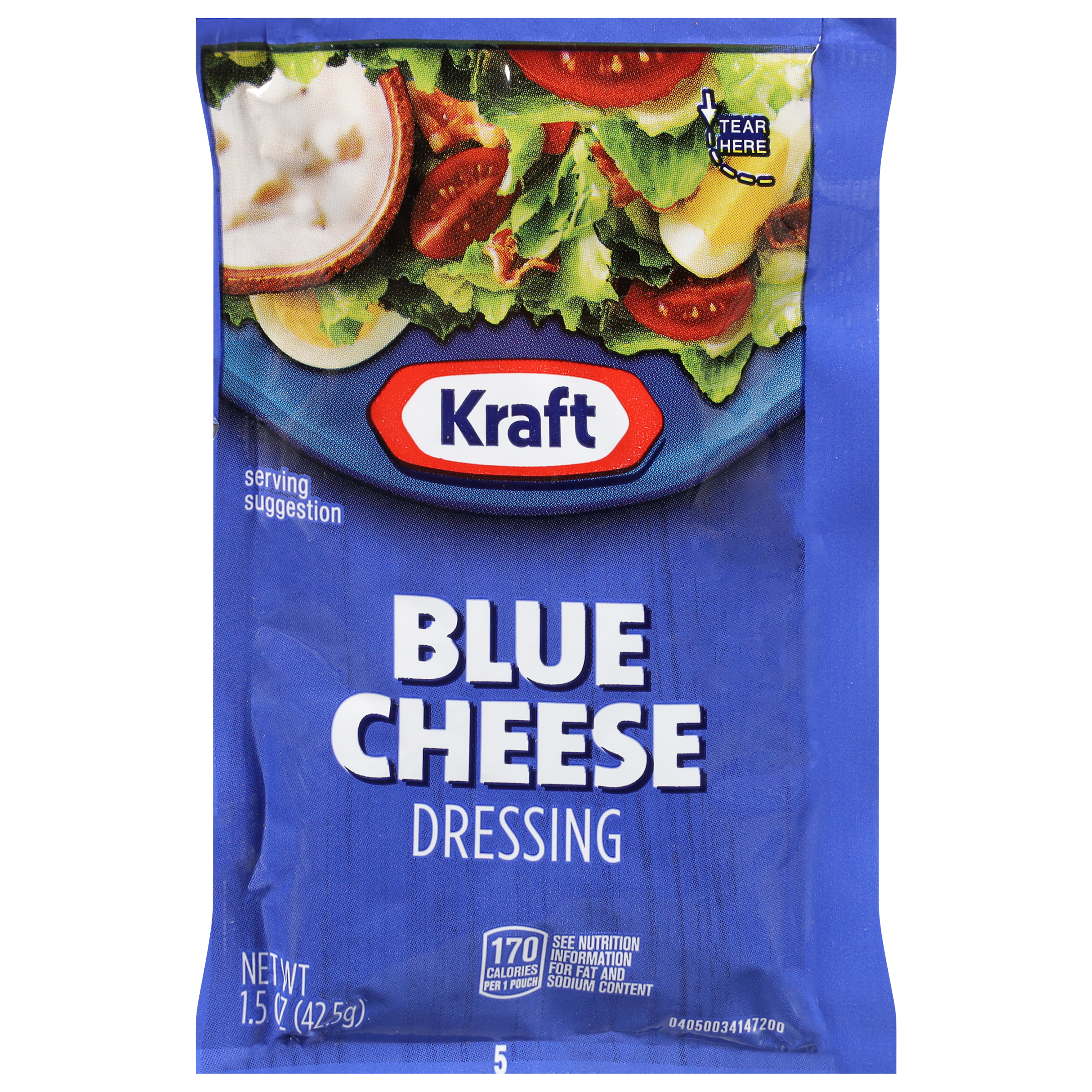 Kraft Blue Cheese Dressing, 60/1.5 oz Case (Packet), 1.5 OZ | Away