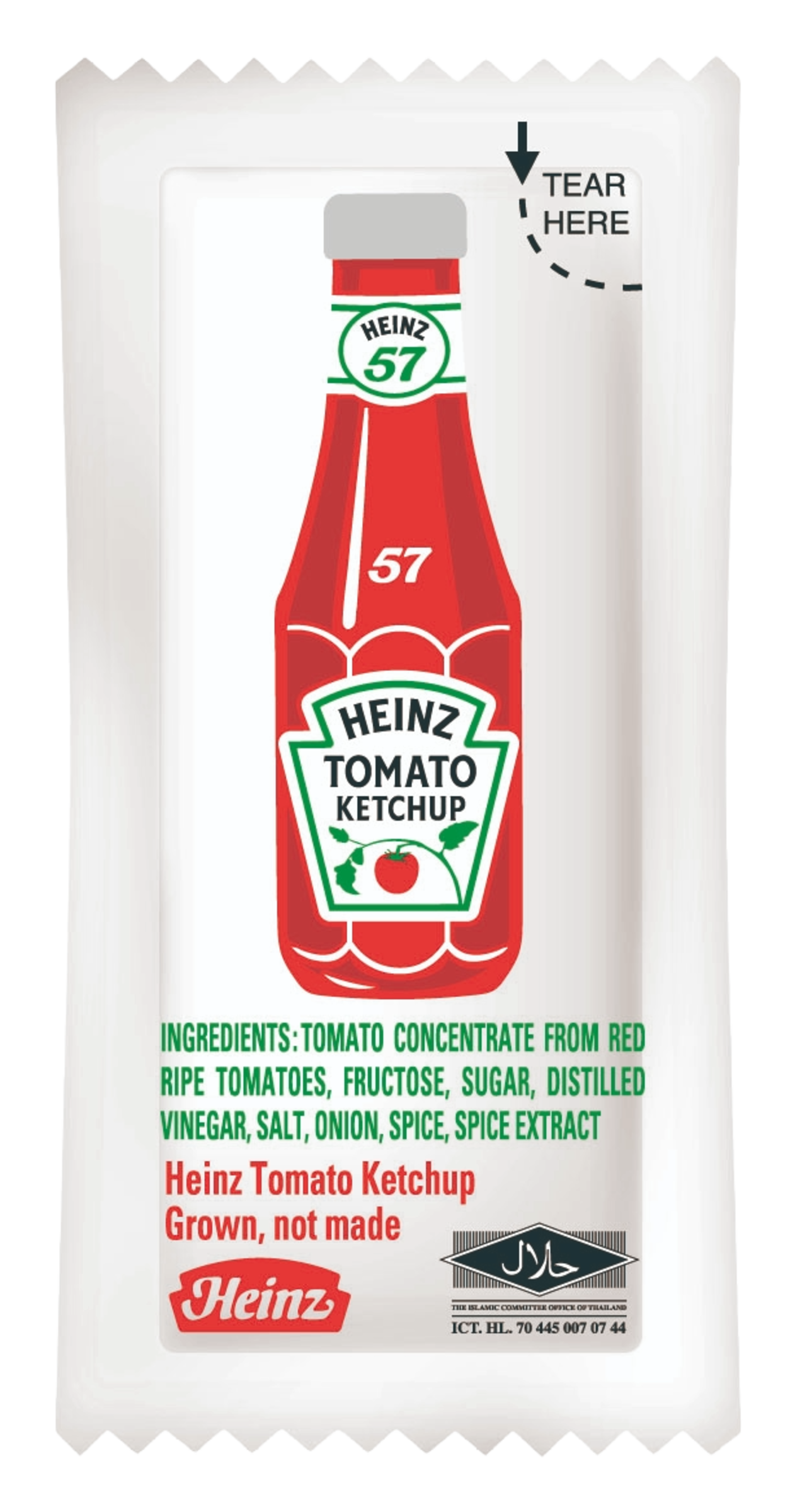 Heinz ハインツ トマトケチャップ 小袋 9g, 450 g | Away From Home