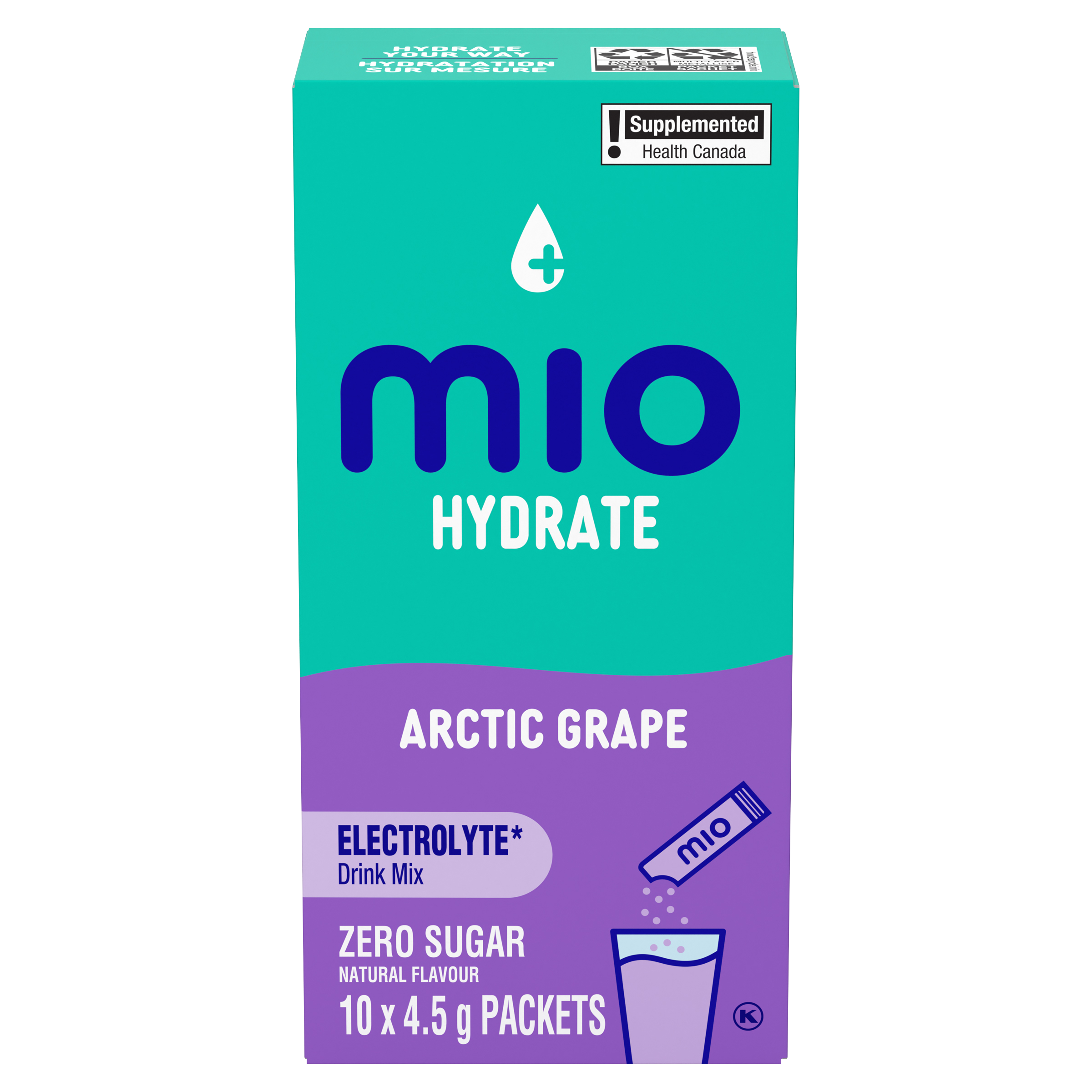 Hydrate Arctic Grape Electrolyte Drink Mix | MiO | Canada
