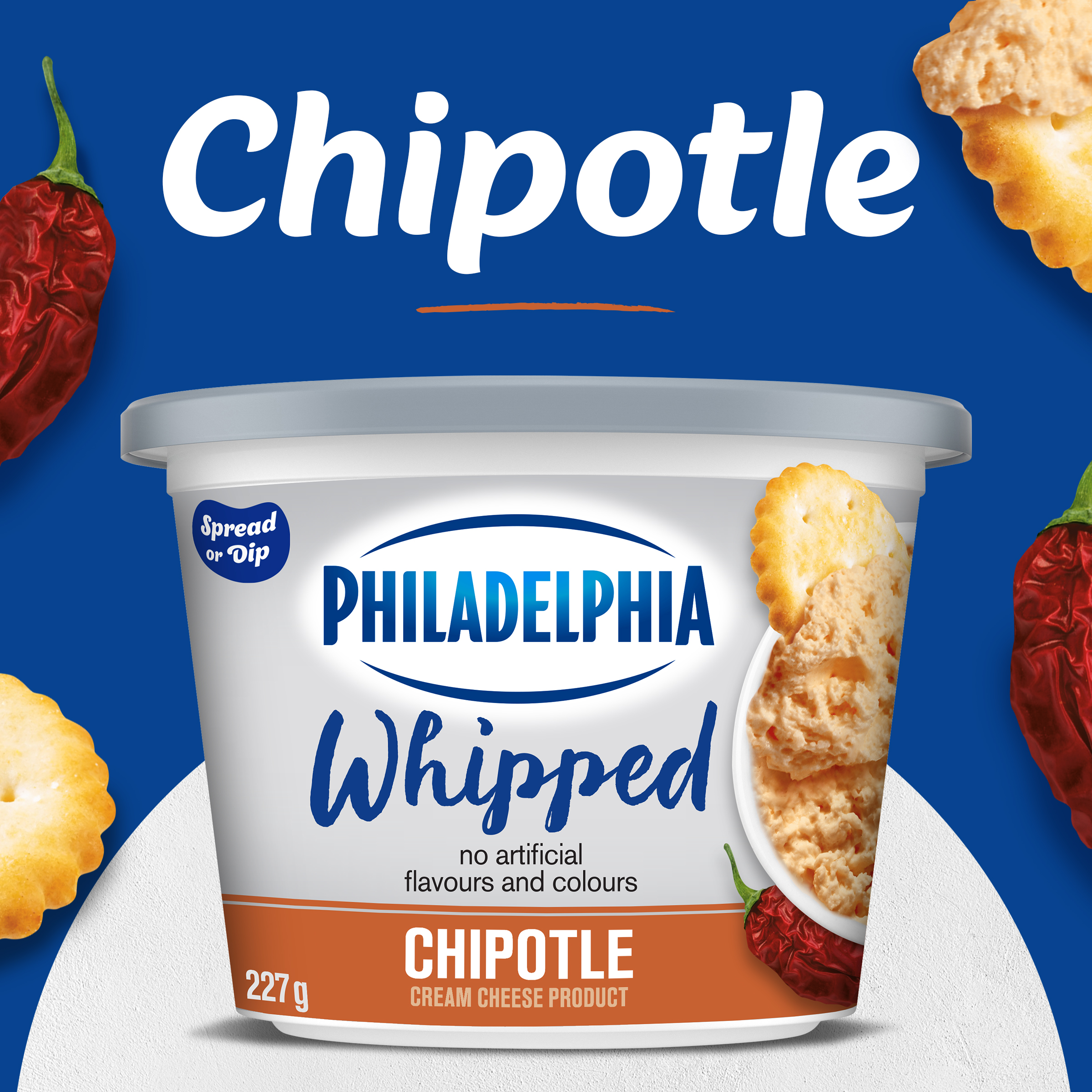 Whipped Cream Cheese Product, For Dipping Or Spreading, Chipotle