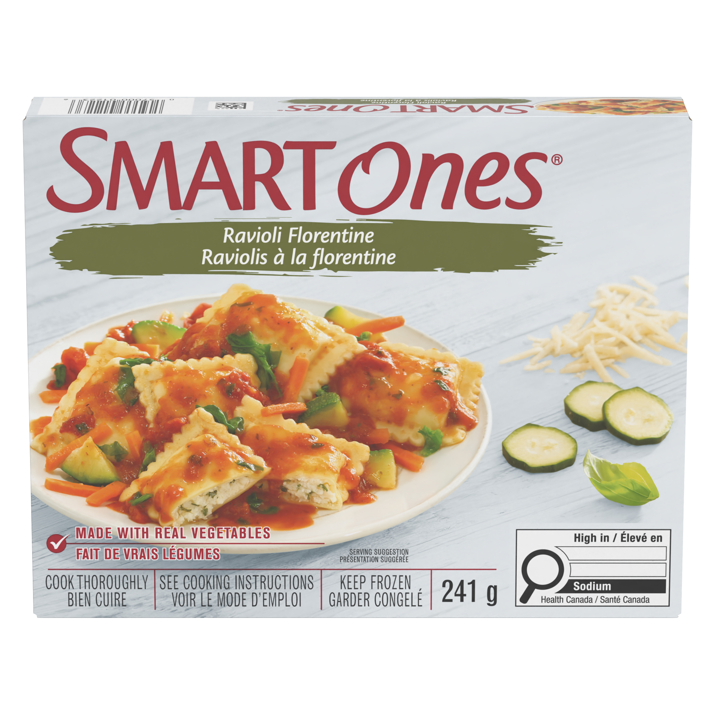 【BITE ME】comfy ravioli Ravioli Florentine Frozen Meal | SMART ONES | Canada | Products