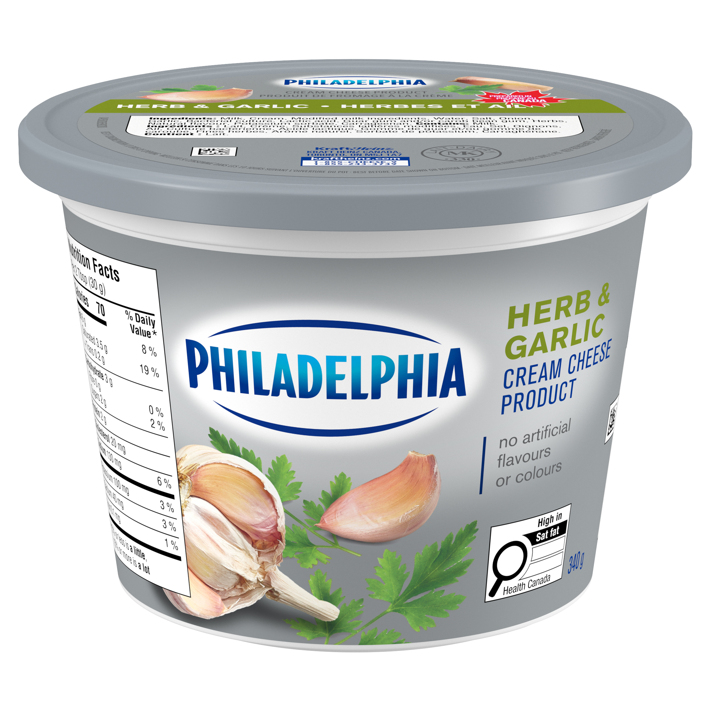 Herb & Garlic Cream Cheese Product | Philadelphia | Canada