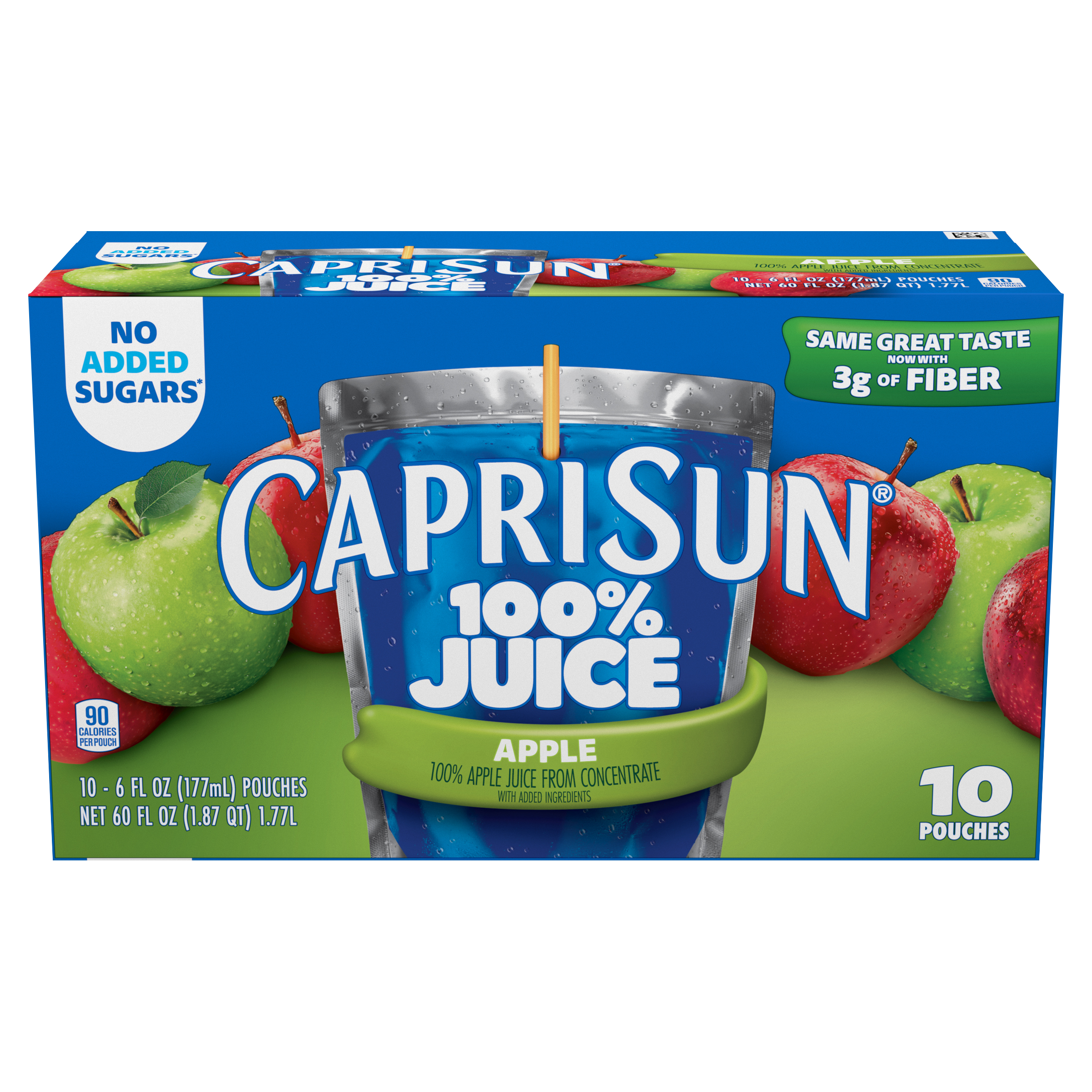Apple Flavored 100% Juice Blend from Concentrate | Capri Sun