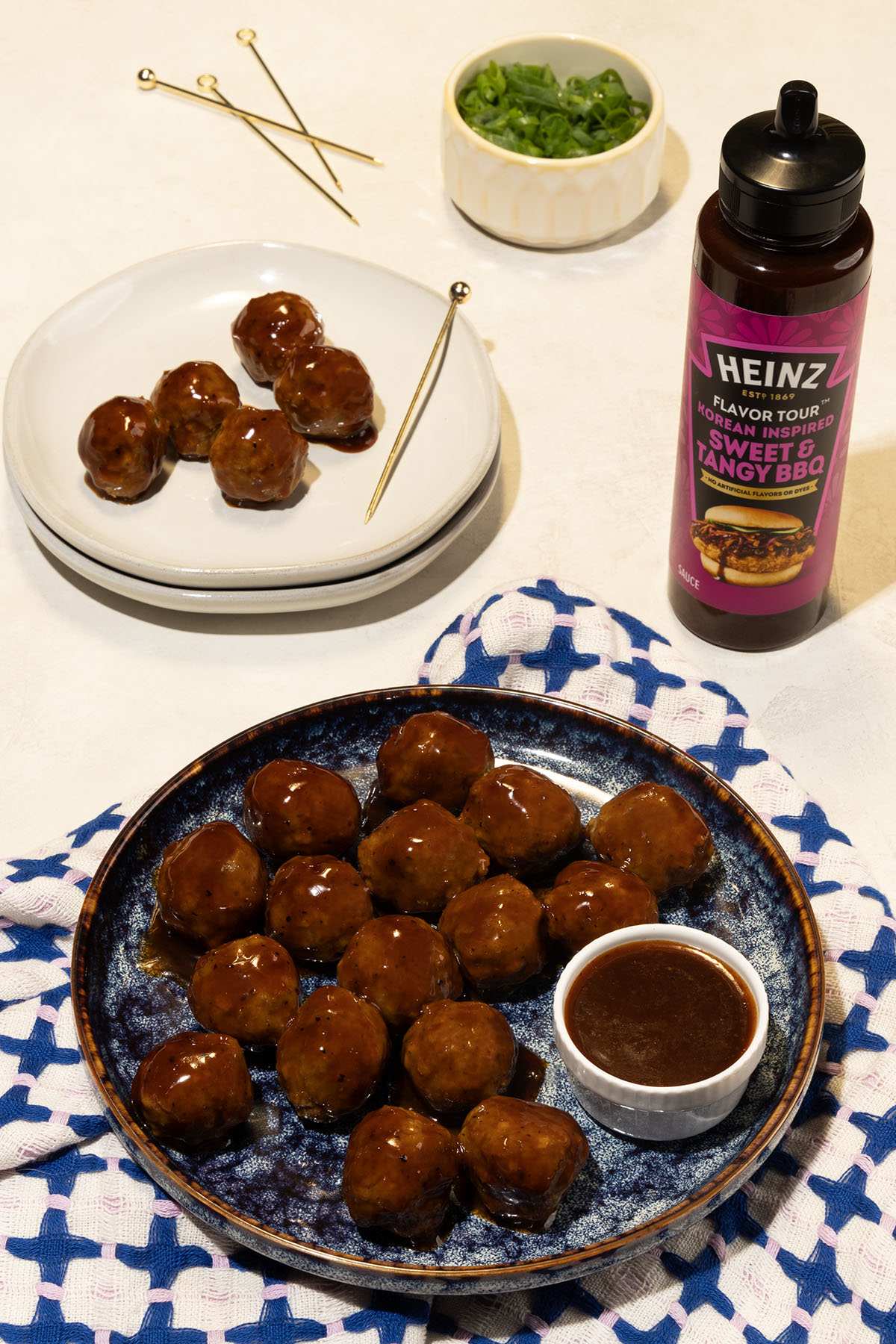 Slow-Cooker Korean BBQ Meatballs | Heinz
