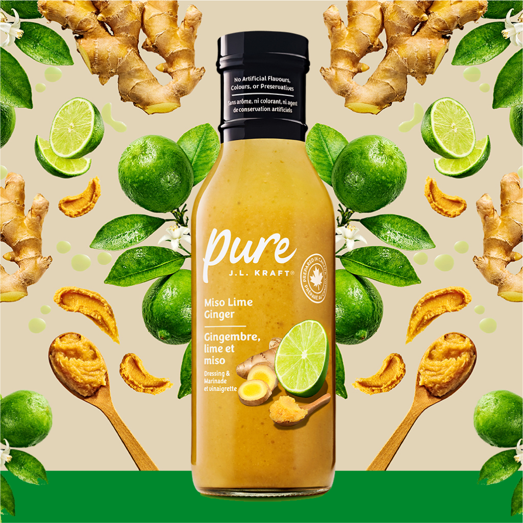 Pure salads | Pure JL Kraft | Canada | Kraft Heinz