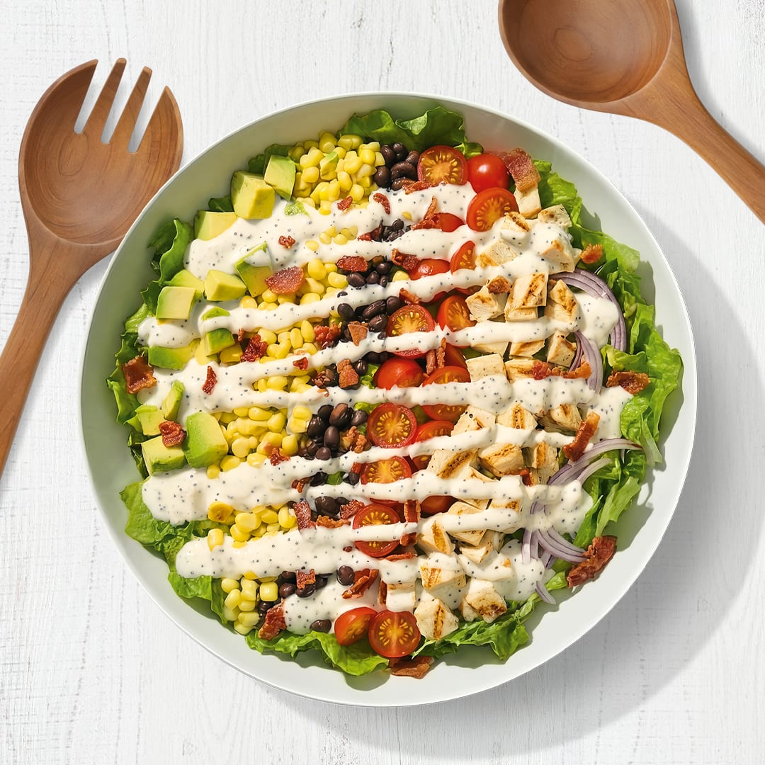 kraft classic herb dressing recipe Summer Chopped Salad Marie Oliver