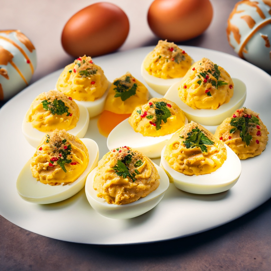 Favorite topped deviled eggs philadelphia recipes kraft heinz