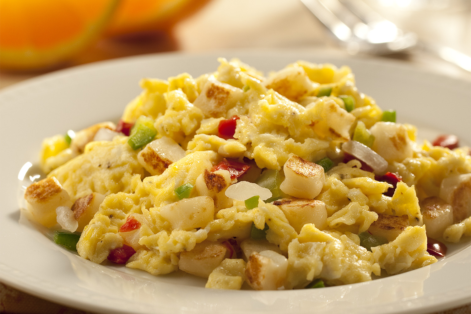 Quick egg potato scramble ore ida recipes kraft heinz
