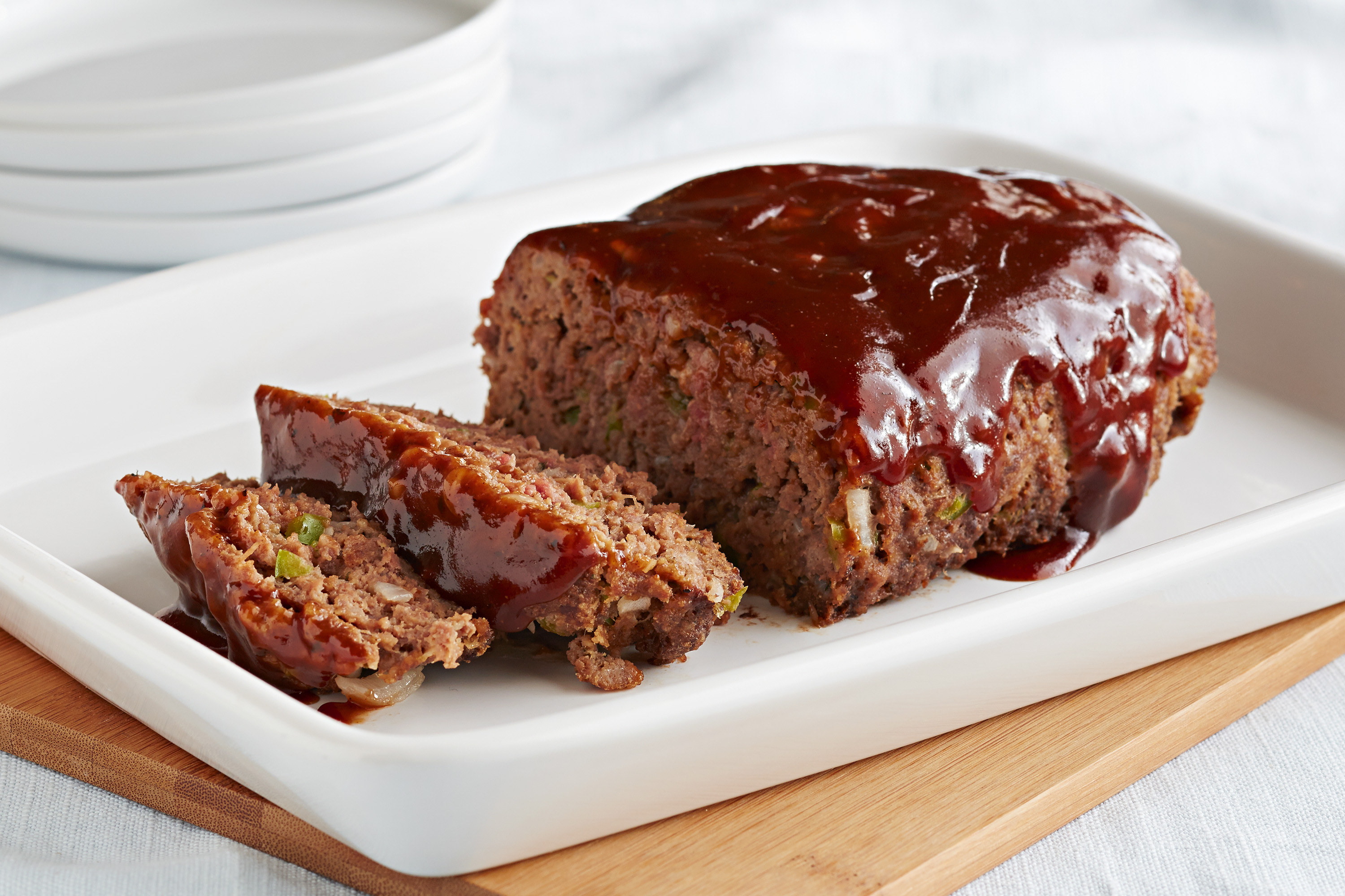 Barbecue Microwave Meatloaf | KRAFT BARBECUE SAUCE | Recipes - Kraft Heinz