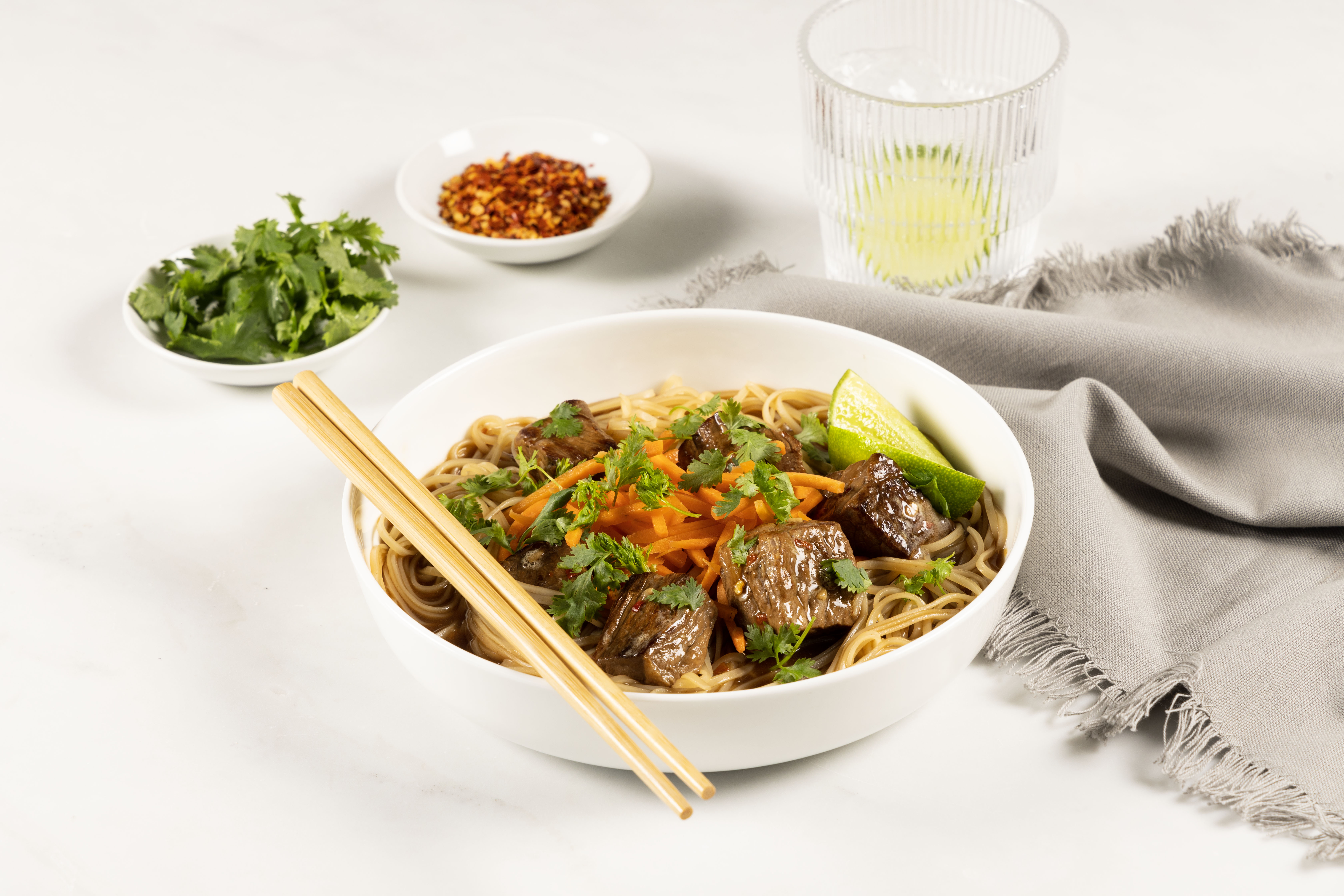 Thai Beef Noodle Bowl
