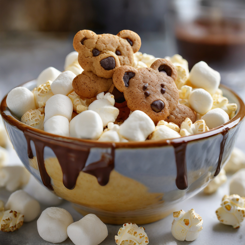Bearly Hot Chocolate Snack Mix | Jet-Puffed | Canada | Recipes