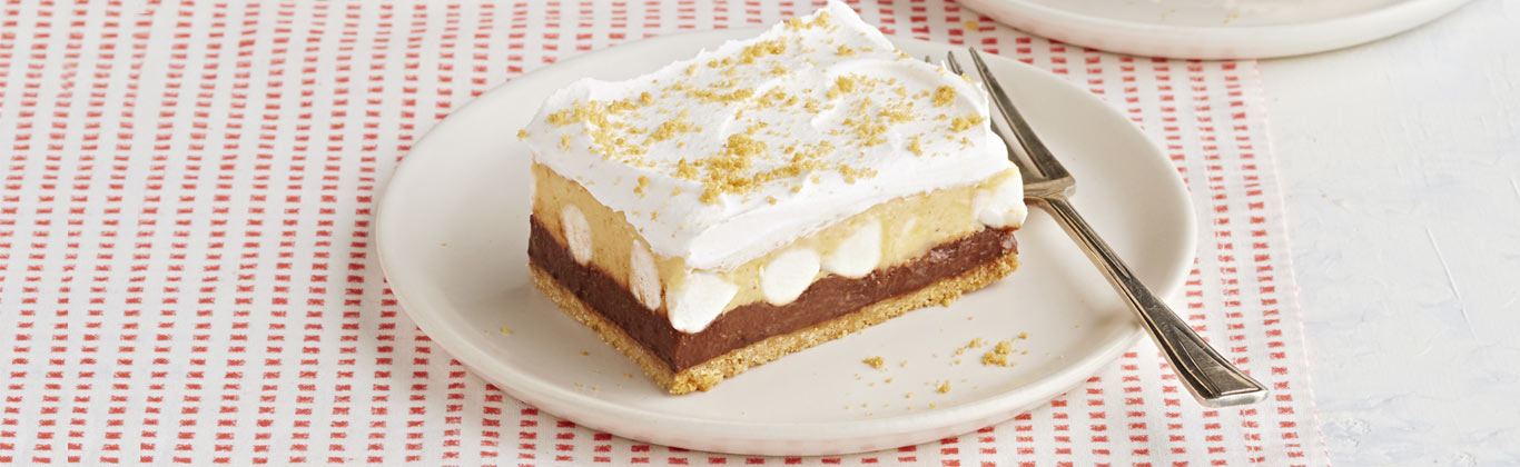 No-Bake Chocolate-Peanut Butter Dessert | Kraft Peanut Butter | Canada | Recipes - Kraft Heinz