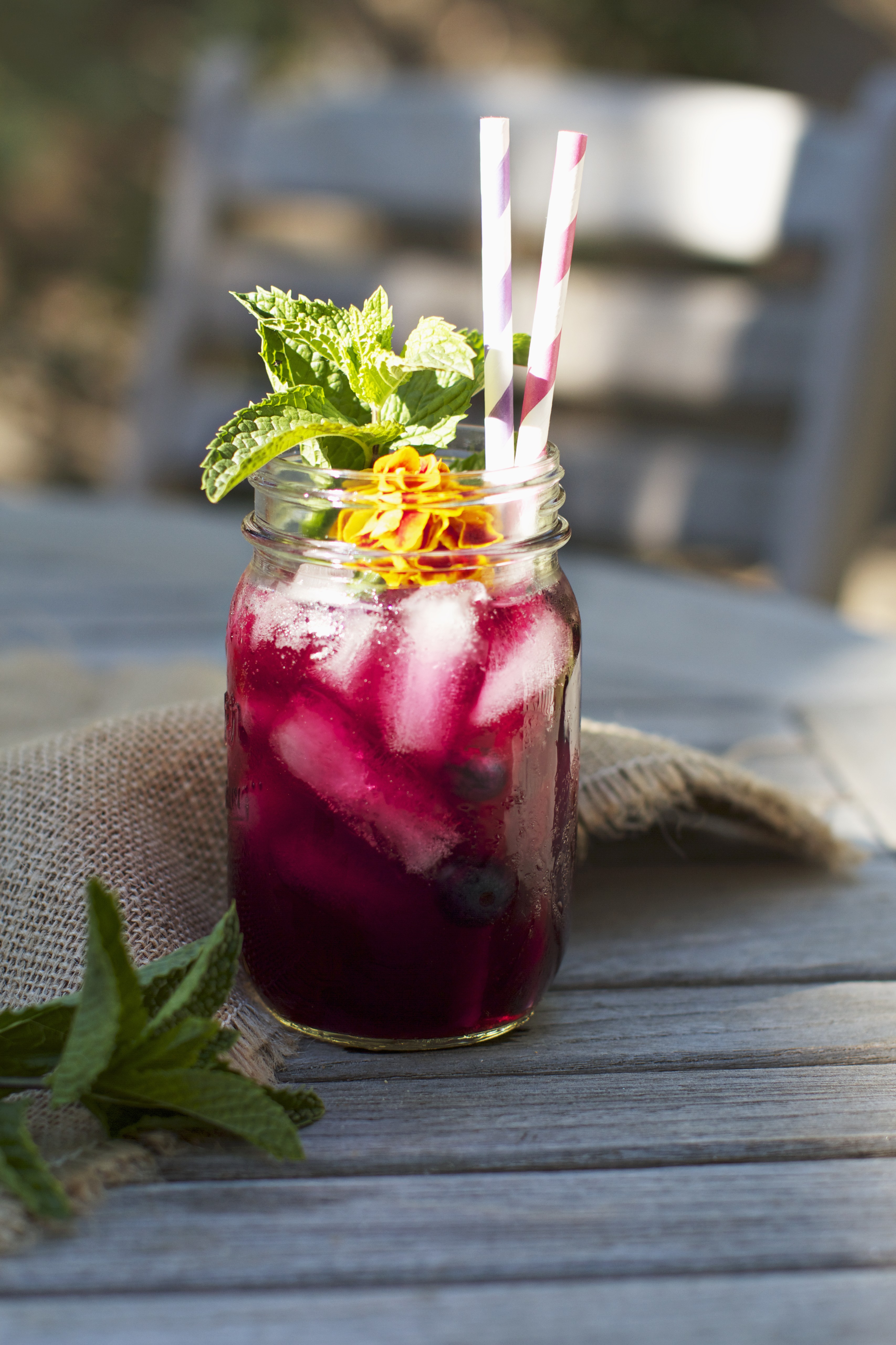 Sangria Blueberry-Lemonade Refresher | MiO | Canada | Recipes - Kraft Heinz
