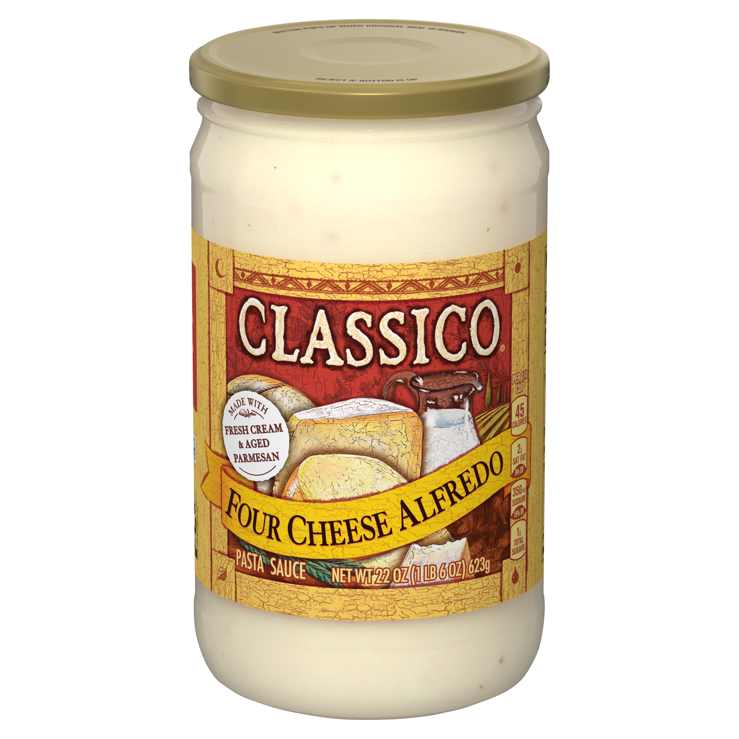 Four Cheese Alfredo Pasta Sauce | CLASSICO | United States