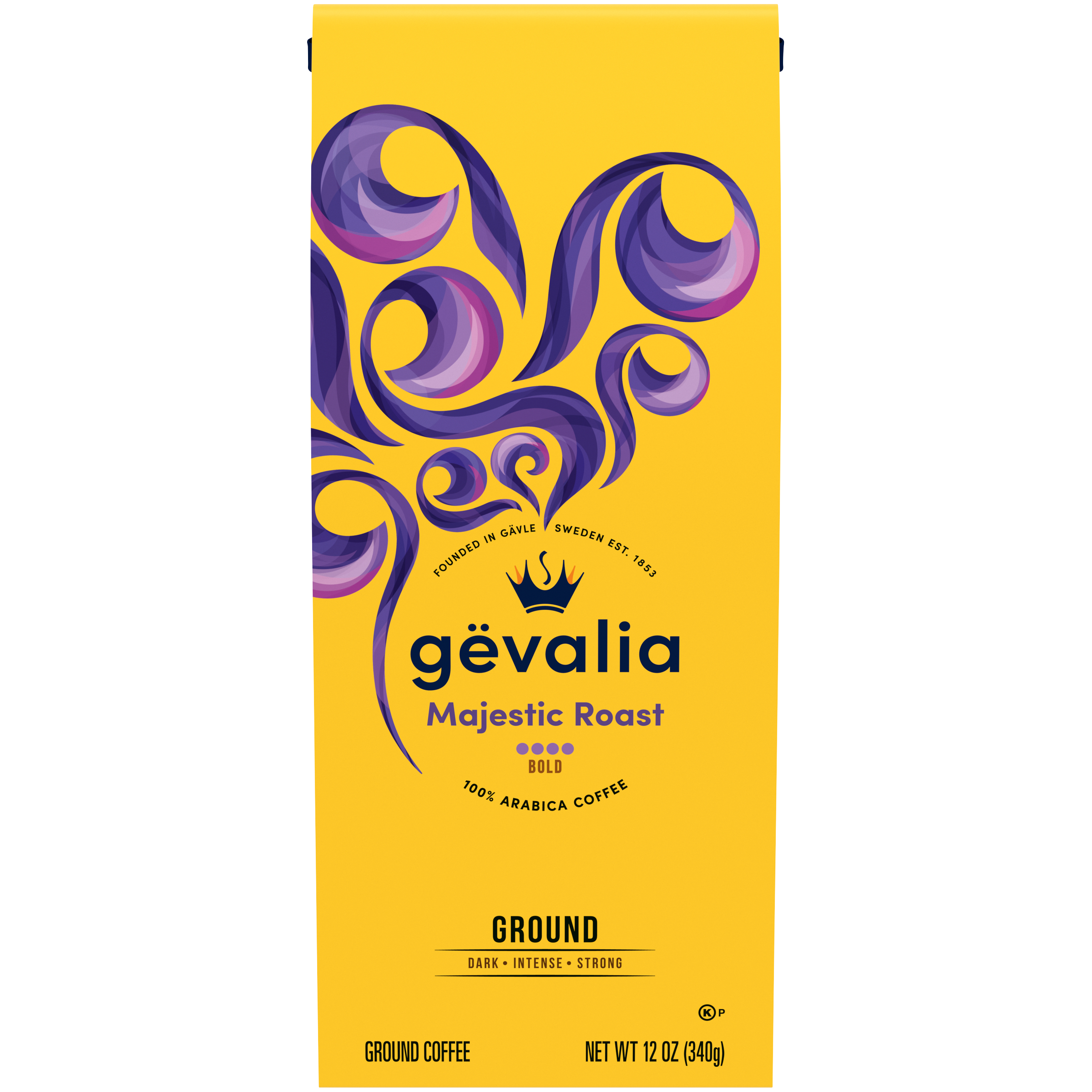 Majestic Roast Bold Dark Roast Ground Coffee | GEVALIA | United