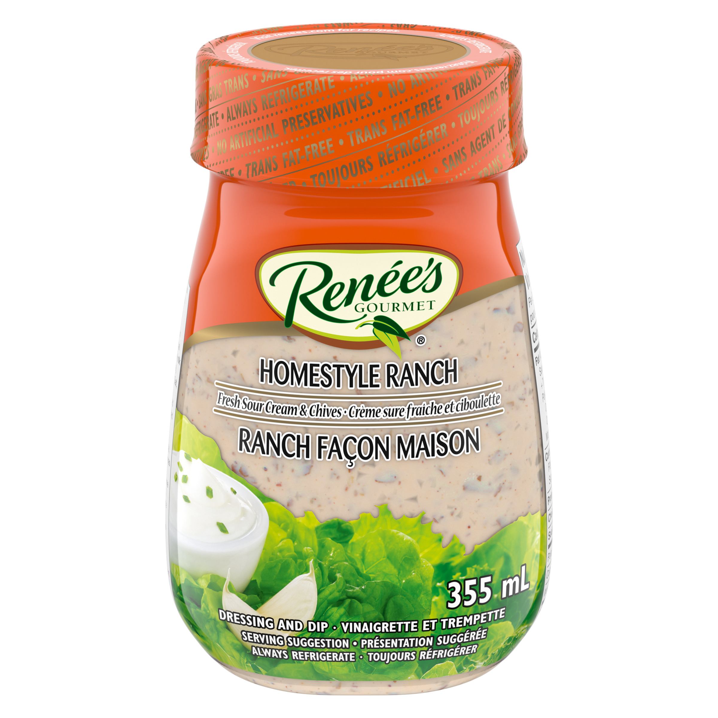 Homestyle Ranch Dressing | Renée’s | Canada | Products - Heinz® Canada