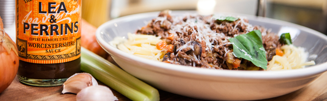 Spaghetti bolognese | Lea & Perrins | United Kingdom | Recipes - Kraft Heinz