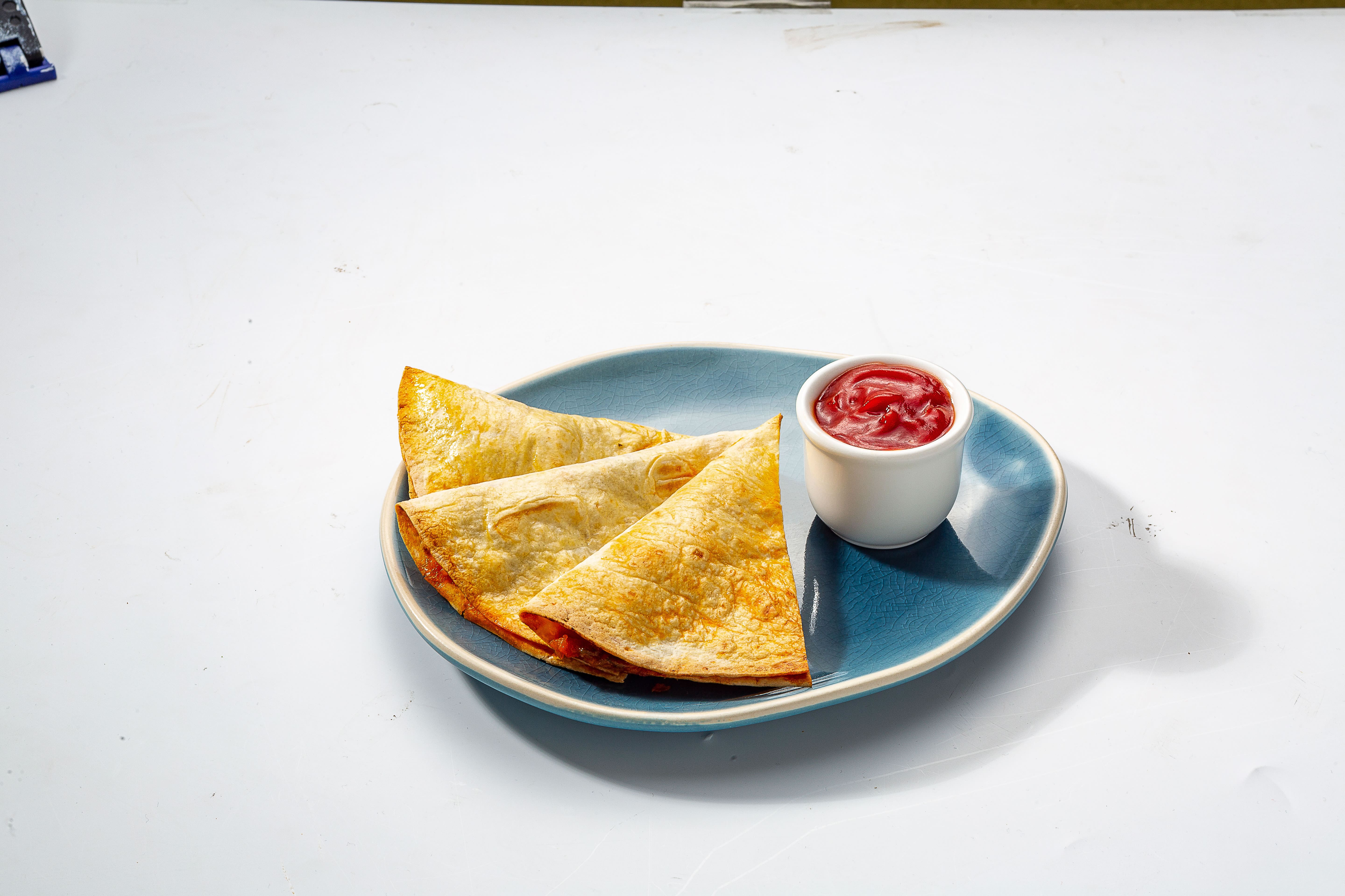 Triangles de tortillas au fromage