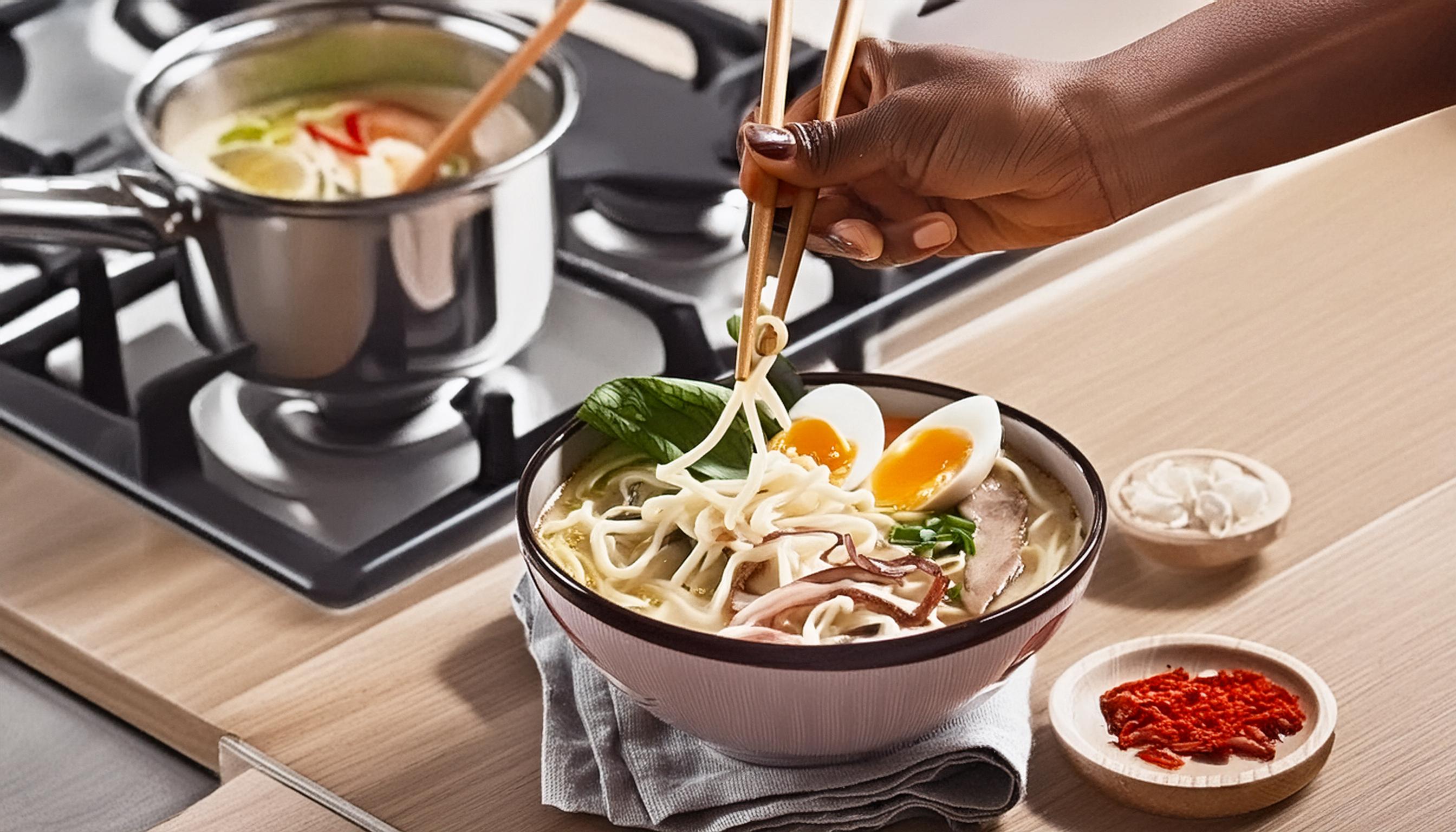 Creamy chicken ramen | Heinz