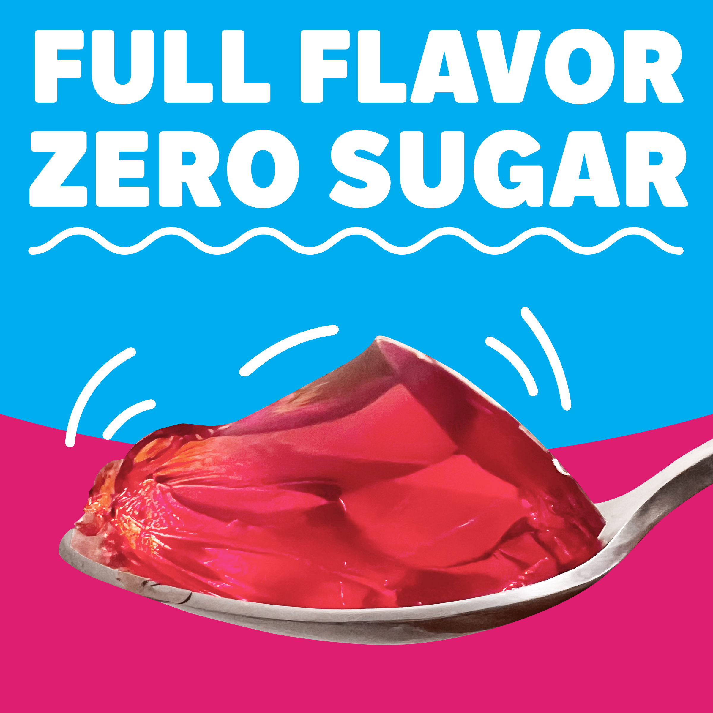 Zero Sugar Raspberry Flavor Gelatin | Jell-O | United States