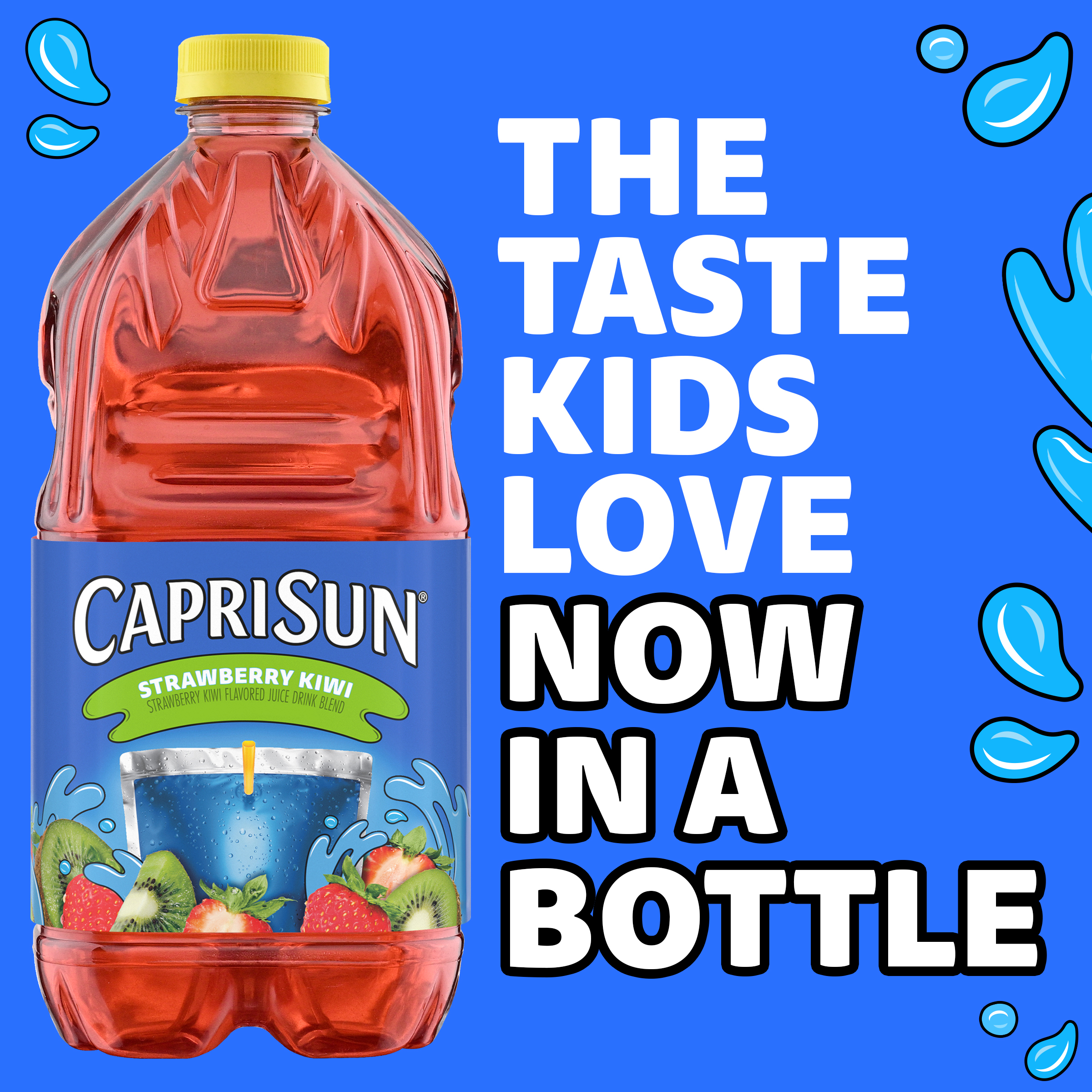 美容液 CAPRI Strawberry Kiwi Flavored Juice Drink Blend | Capri Sun | United